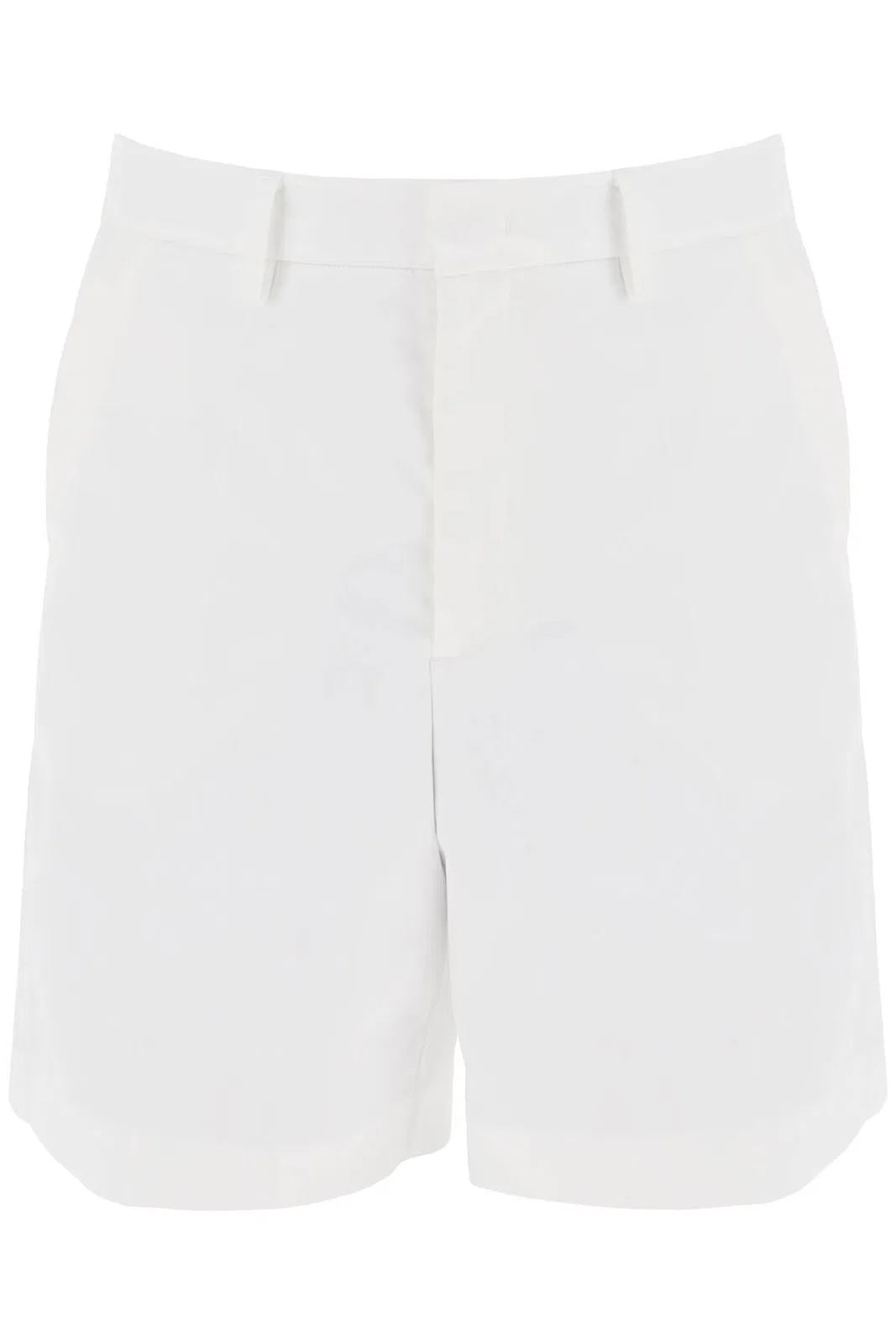 Valentino Garavani White Wool Blend Bermuda Shorts