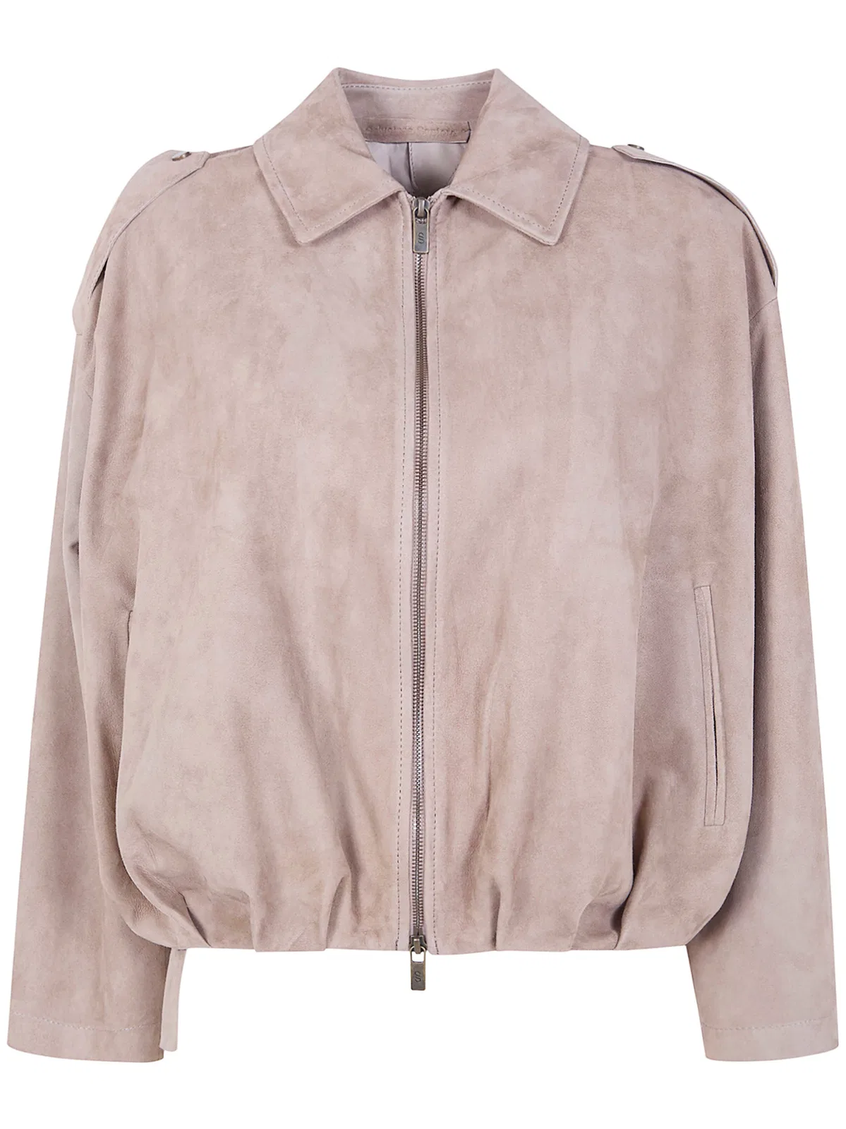 Salvatore Santoro Suede Bomber Jacket