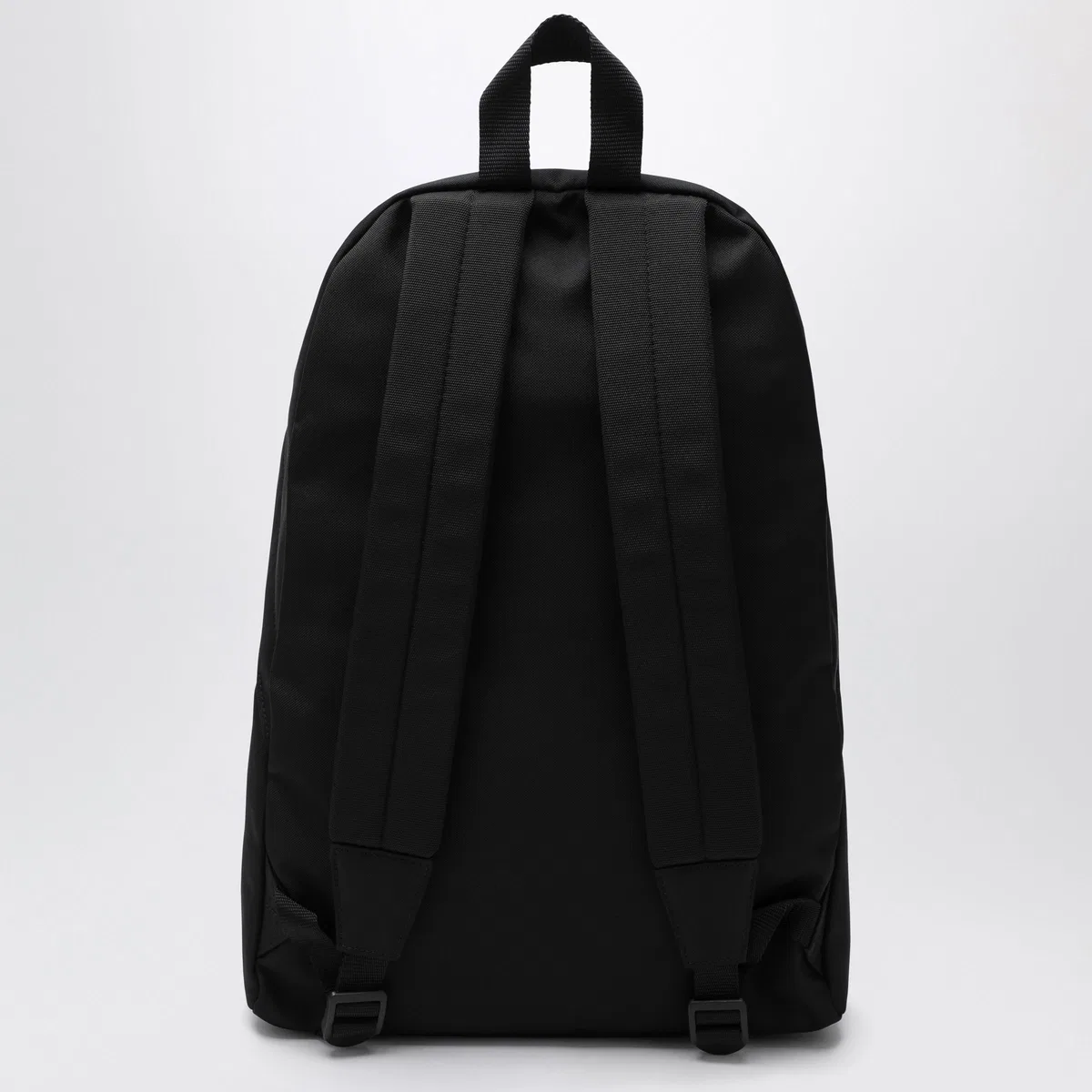 Balenciaga Black Explorer Backpack With Logo Patch