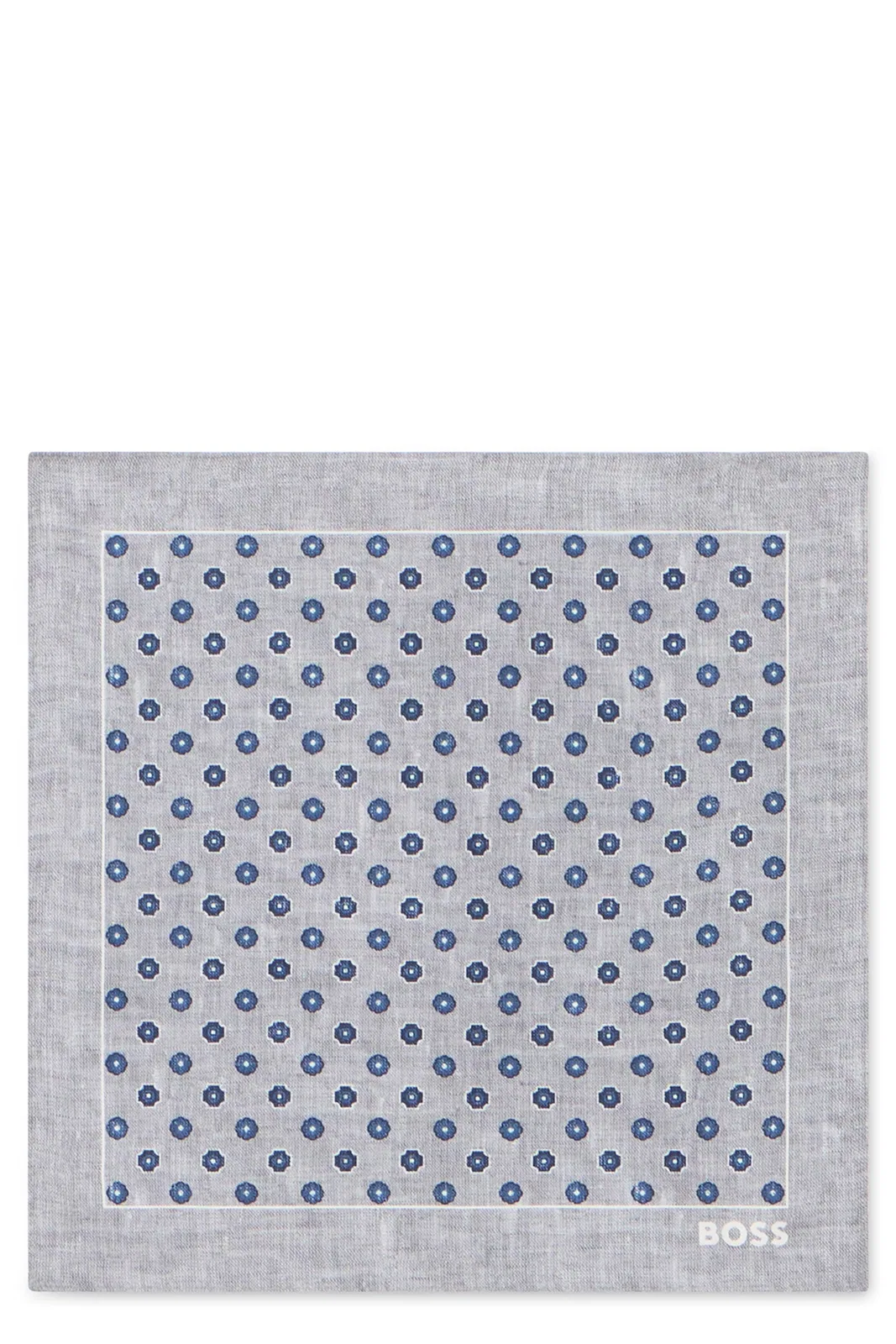 Boss Printed Silk Pouch