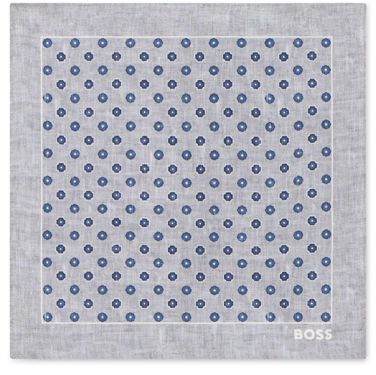 Boss Printed Silk Pouch