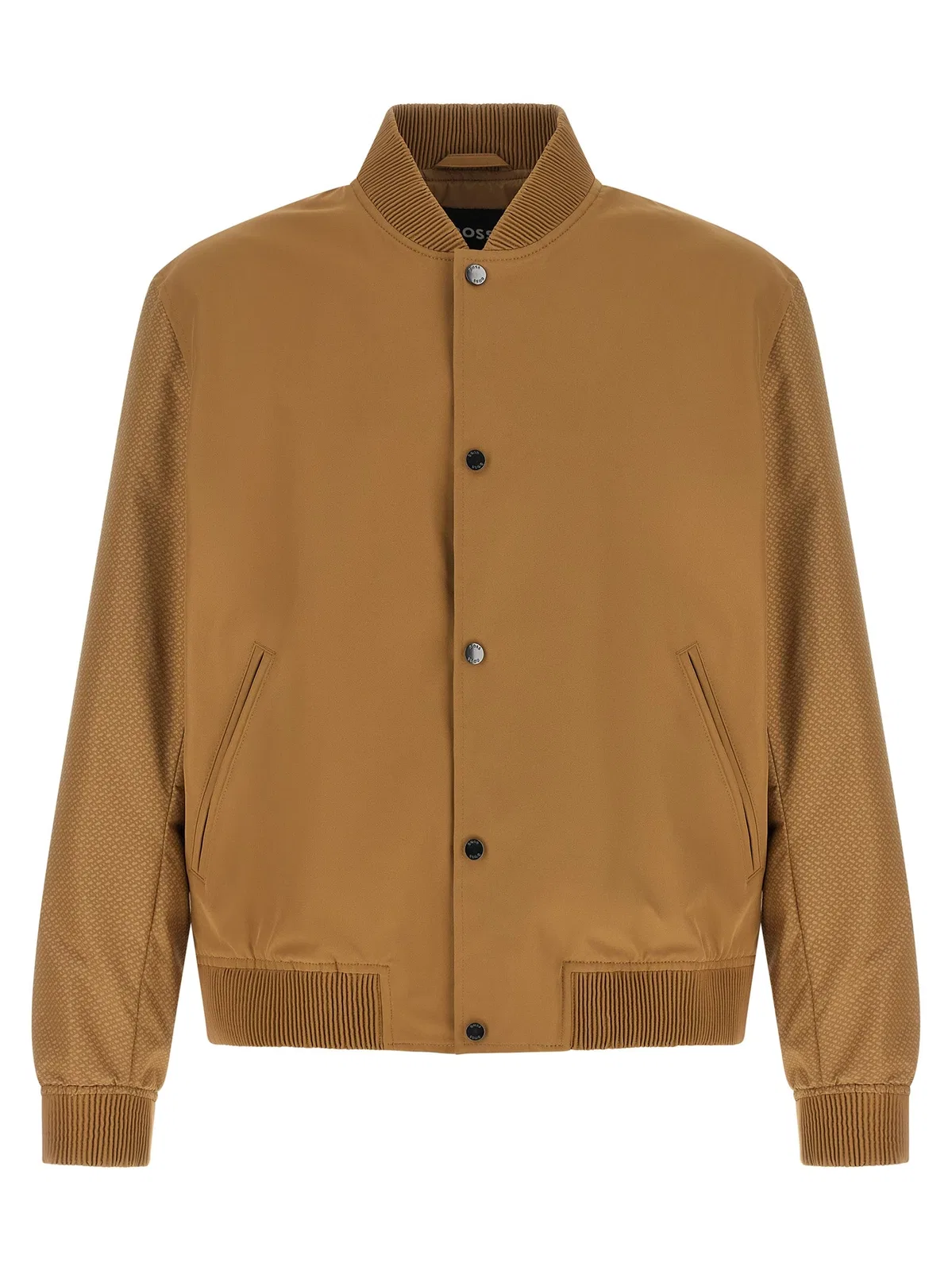 Hugo Boss Monogram Sleeve Bomber Jacket