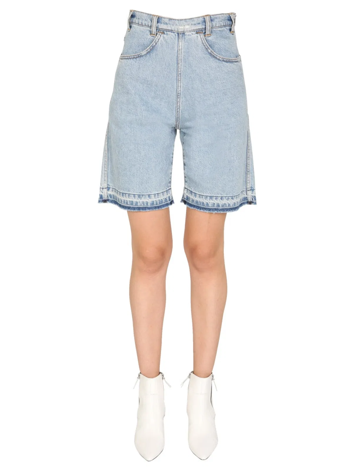 Philosophy Di Lorenzo Serafini Denim Bermuda