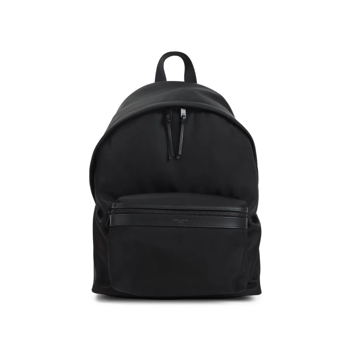 Saint Laurent City Backpack In Econyl®, Smooth Leather