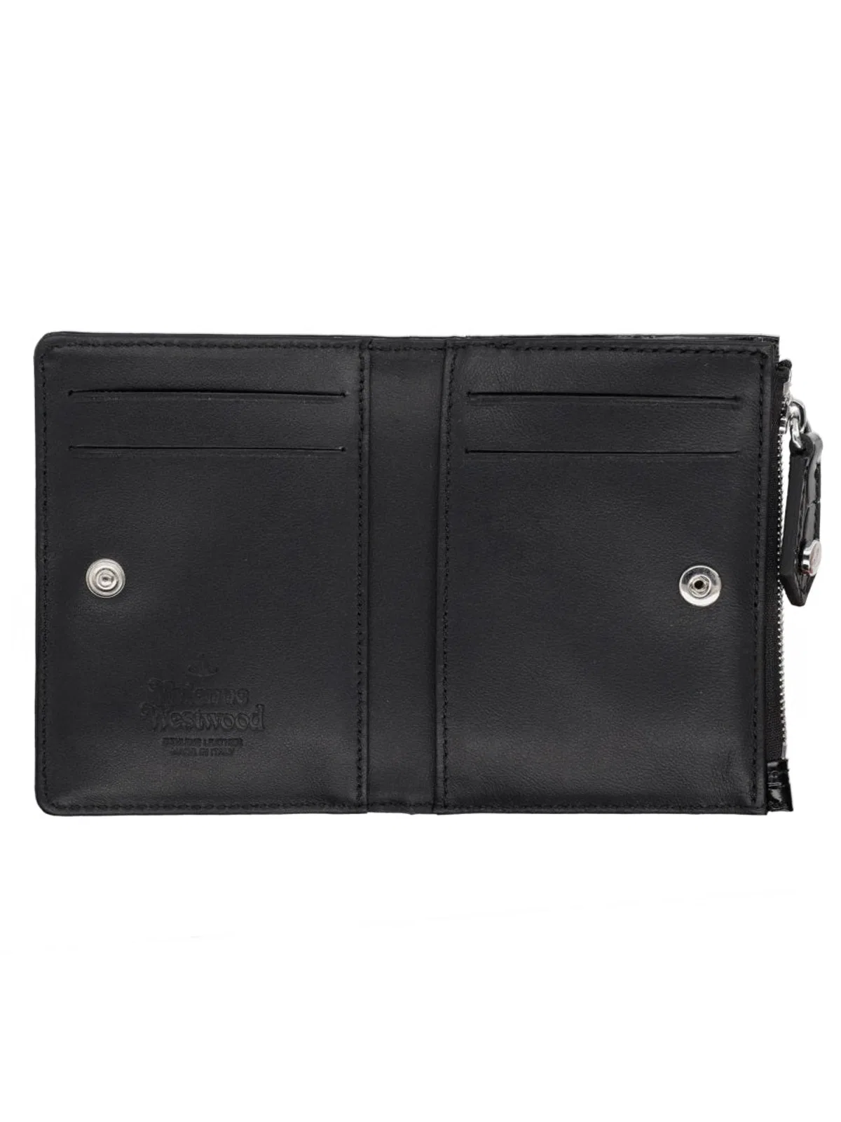Vivienne Westwood Slim Flap Crocodileembossed Leather Card