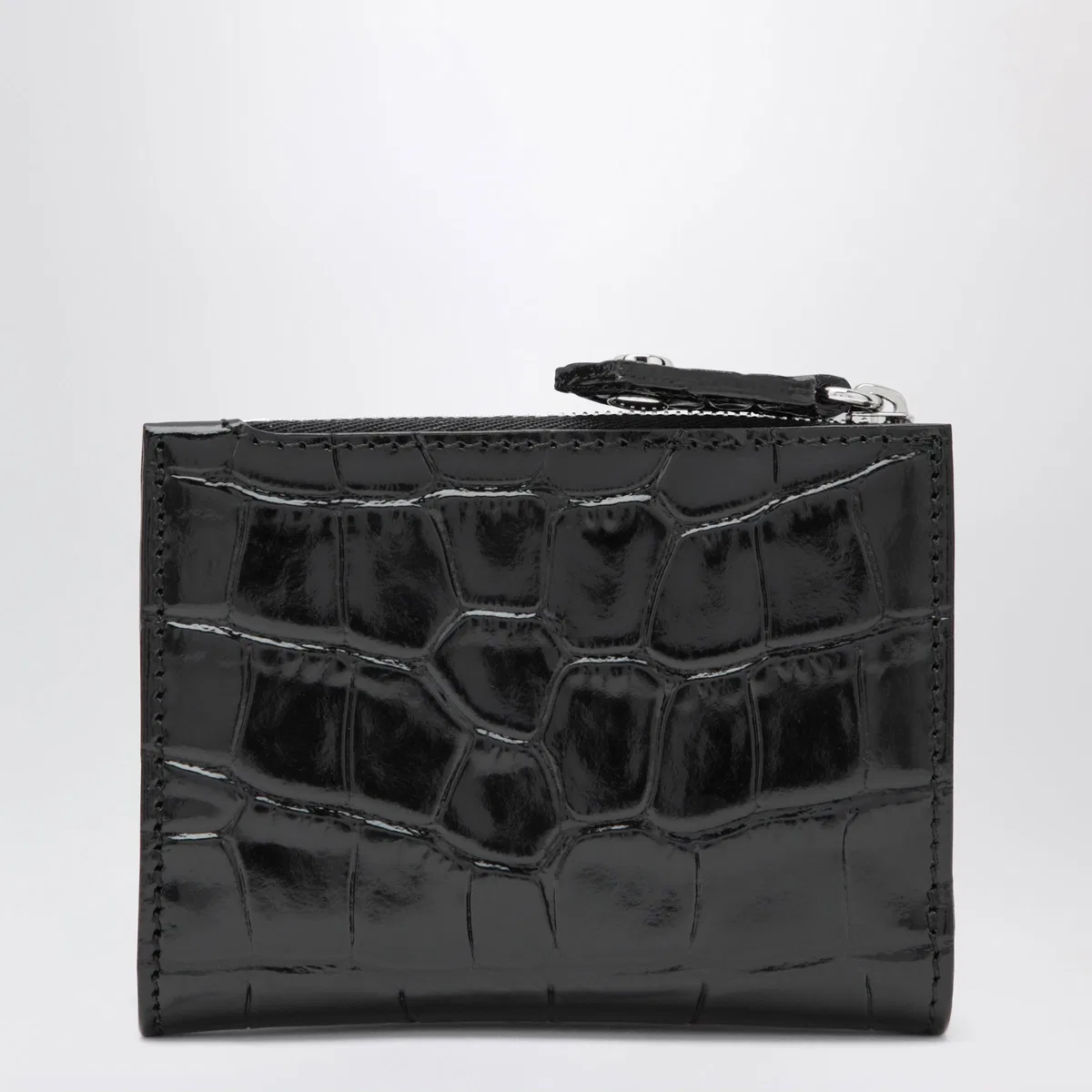 Vivienne Westwood Slim Flap Crocodile-Embossed Leather Car