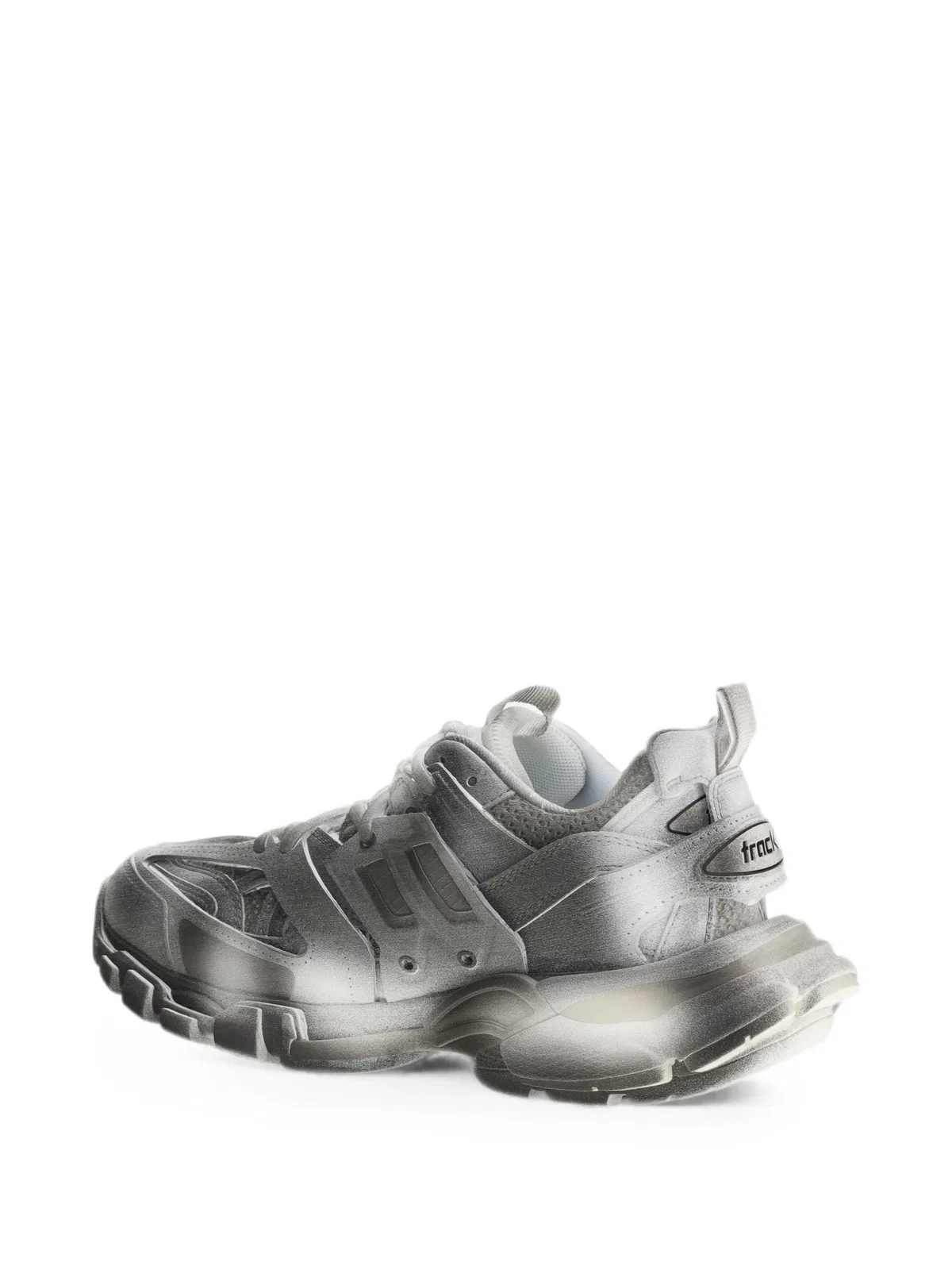 Balenciaga Track Stencil Logo-Detail Sneakers