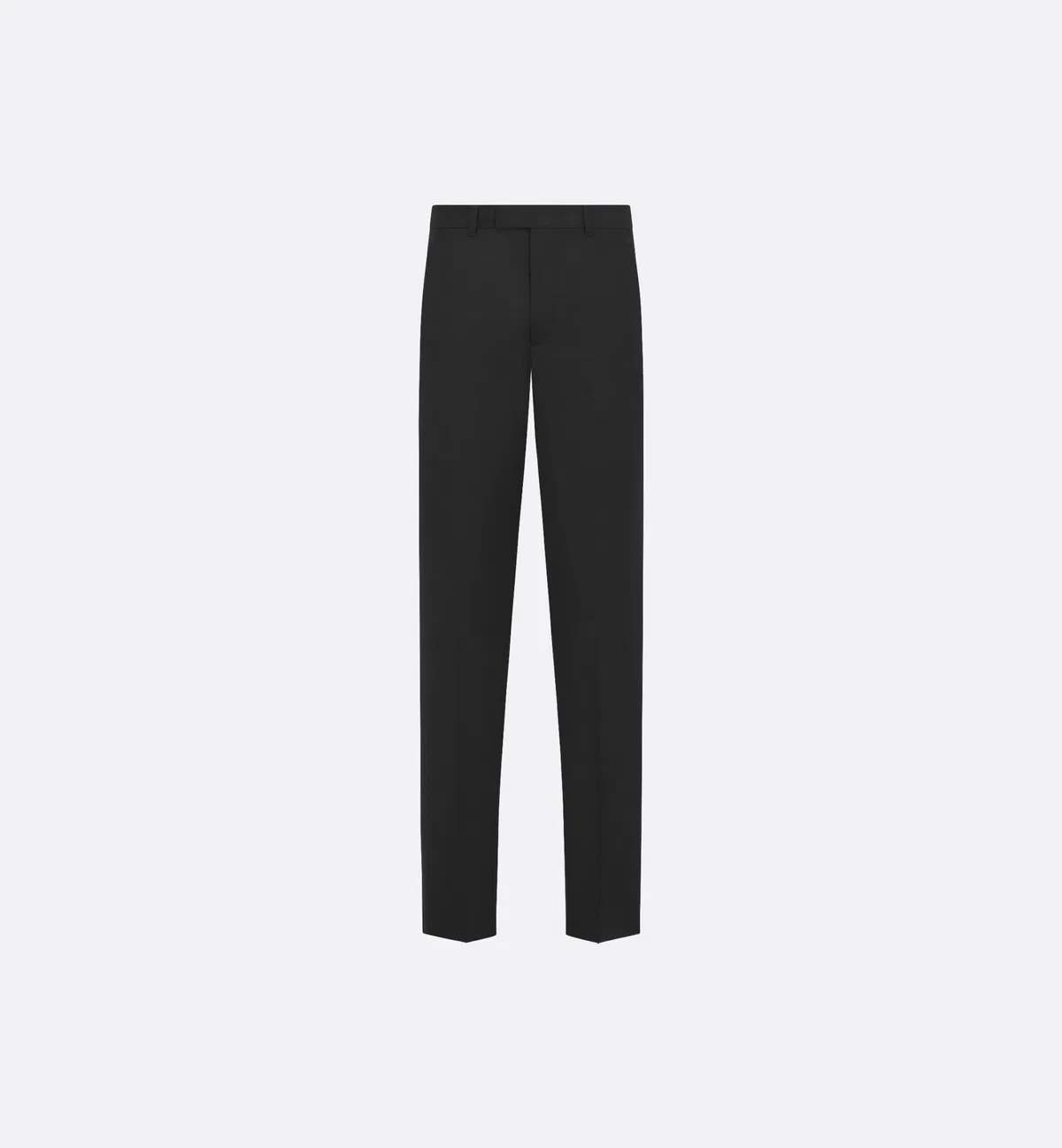 Dior Homme Black Wool Mohair Regular Pants