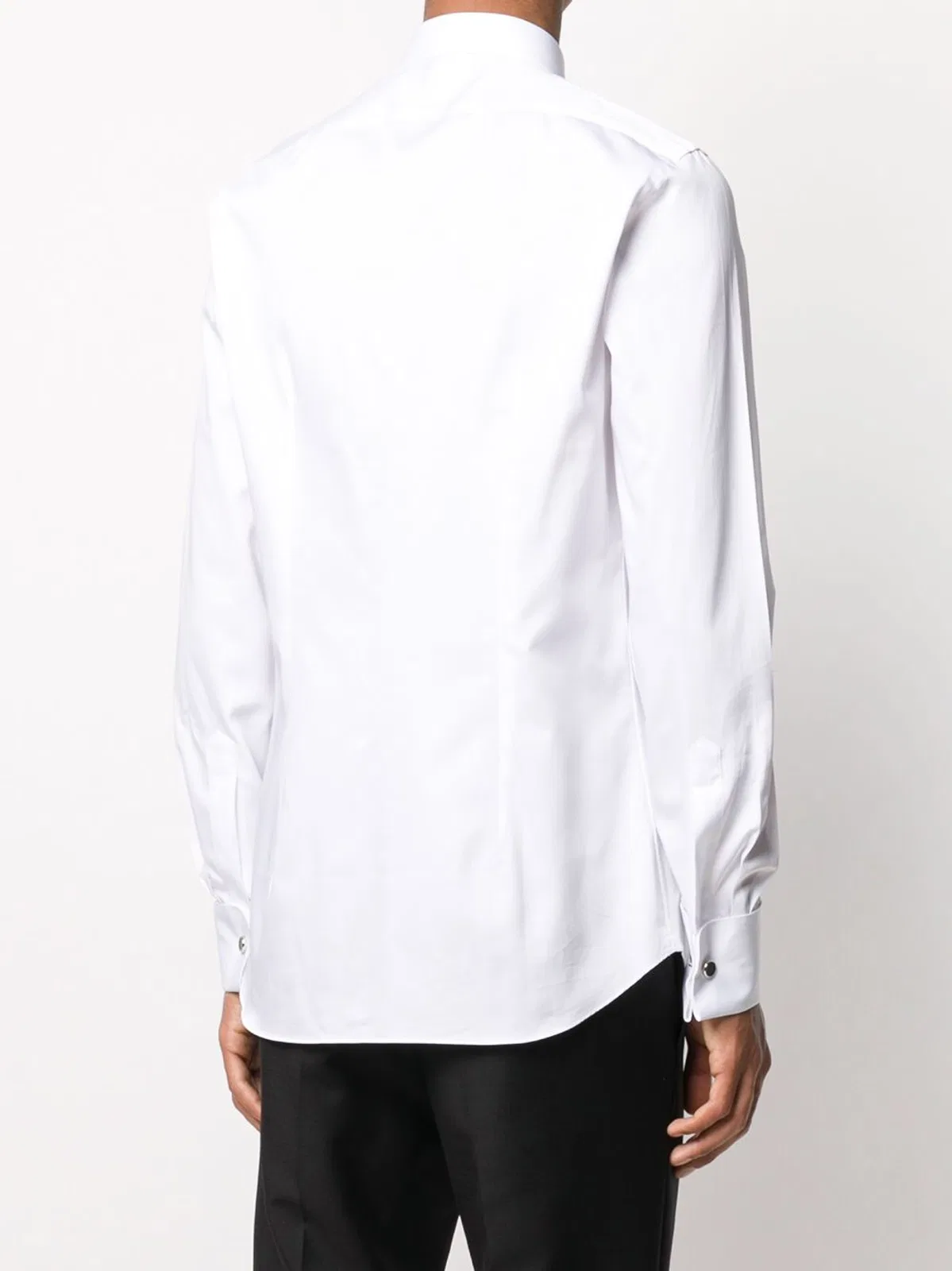 Xacus Crisp White Cotton Shirts