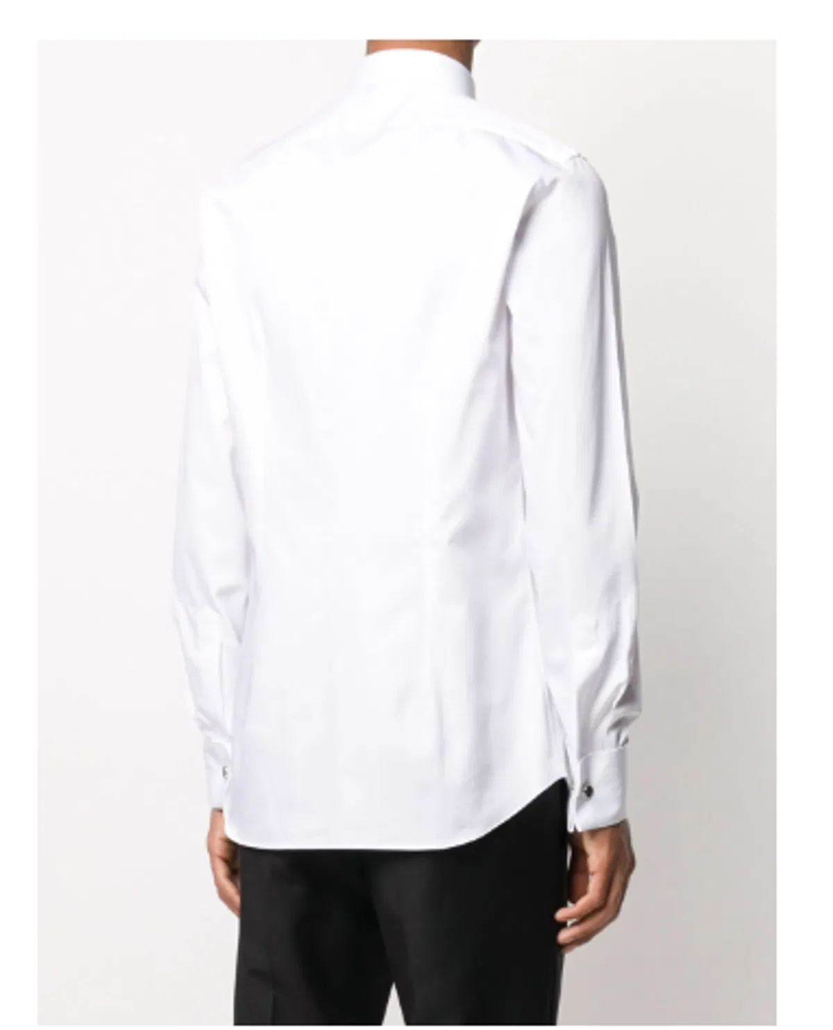 Xacus Crisp White Cotton Shirts
