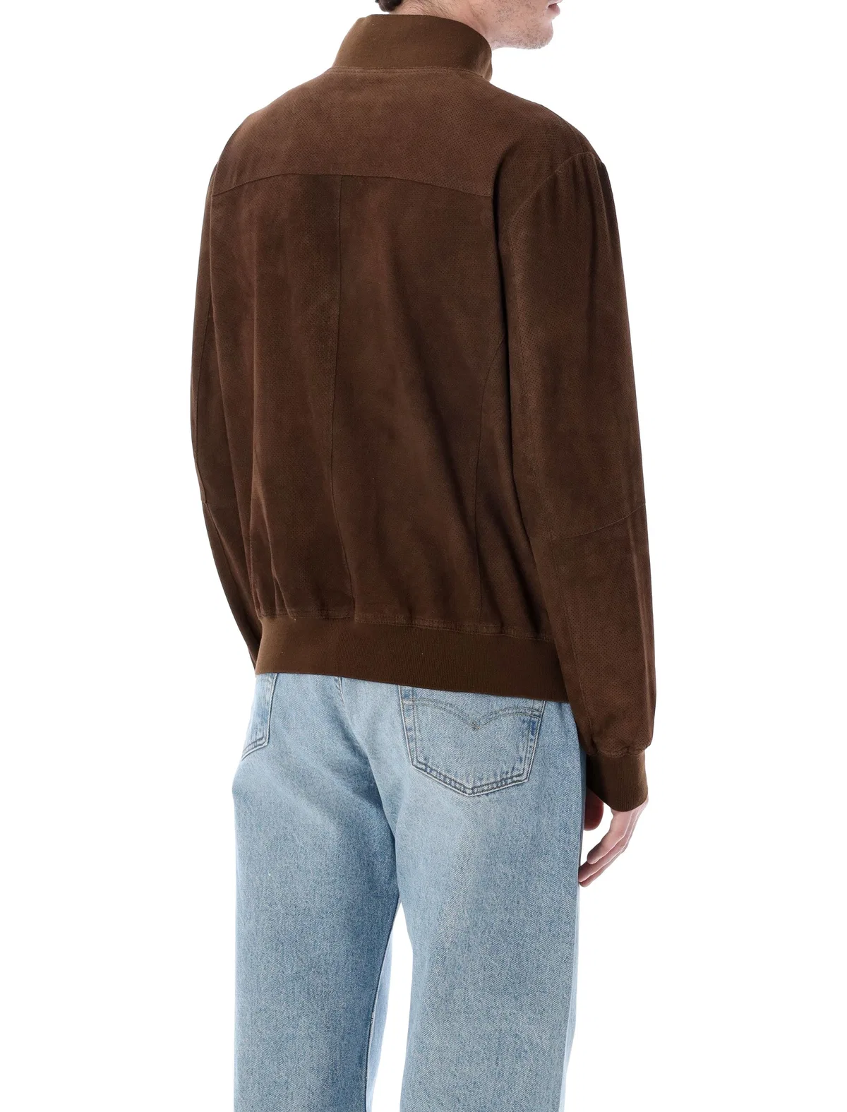 Sword 6.6.44 Perforated Suede Jacket