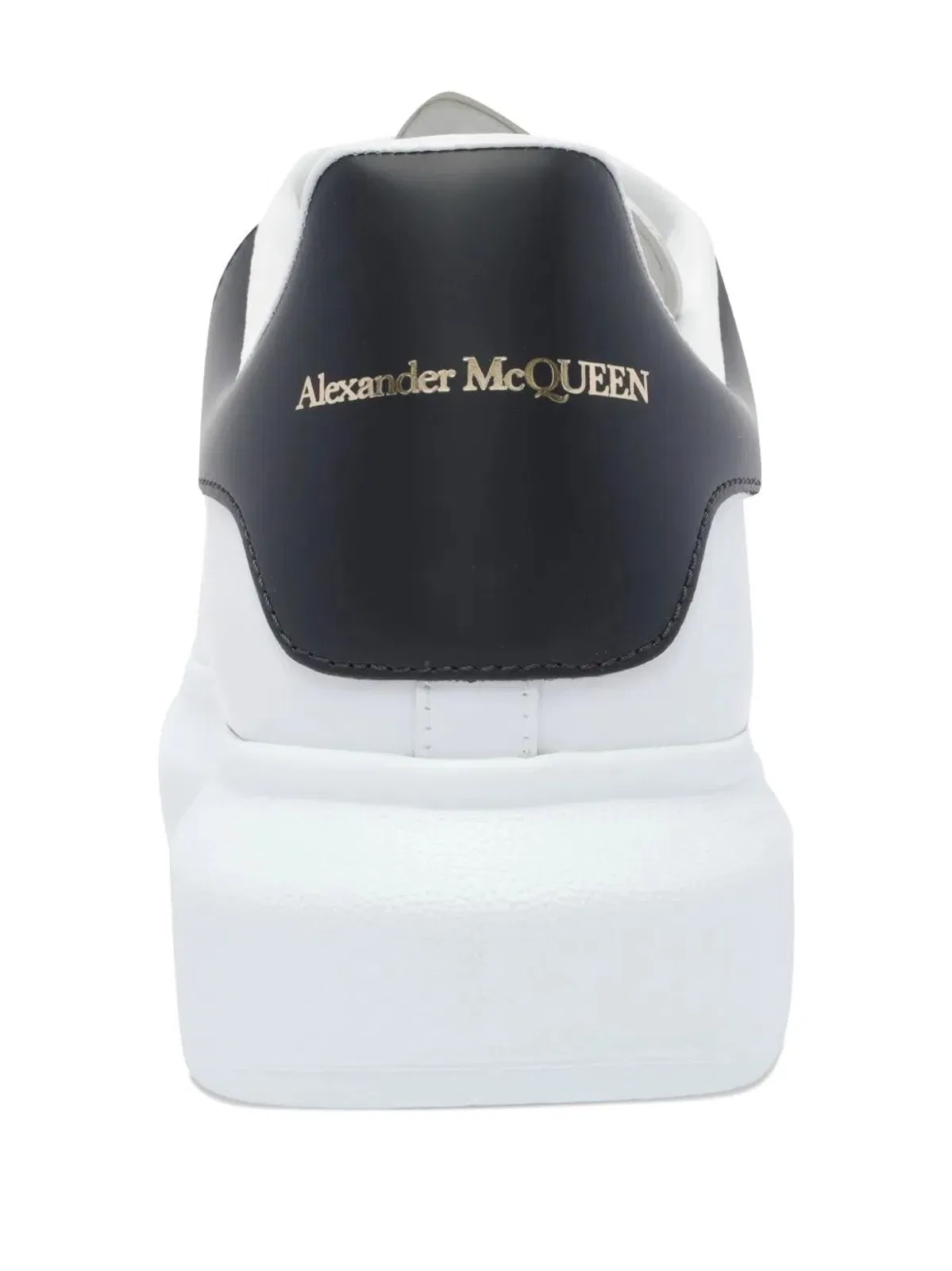 Alexander Mcqueen Oversized Lace-Up Leather Sneakers