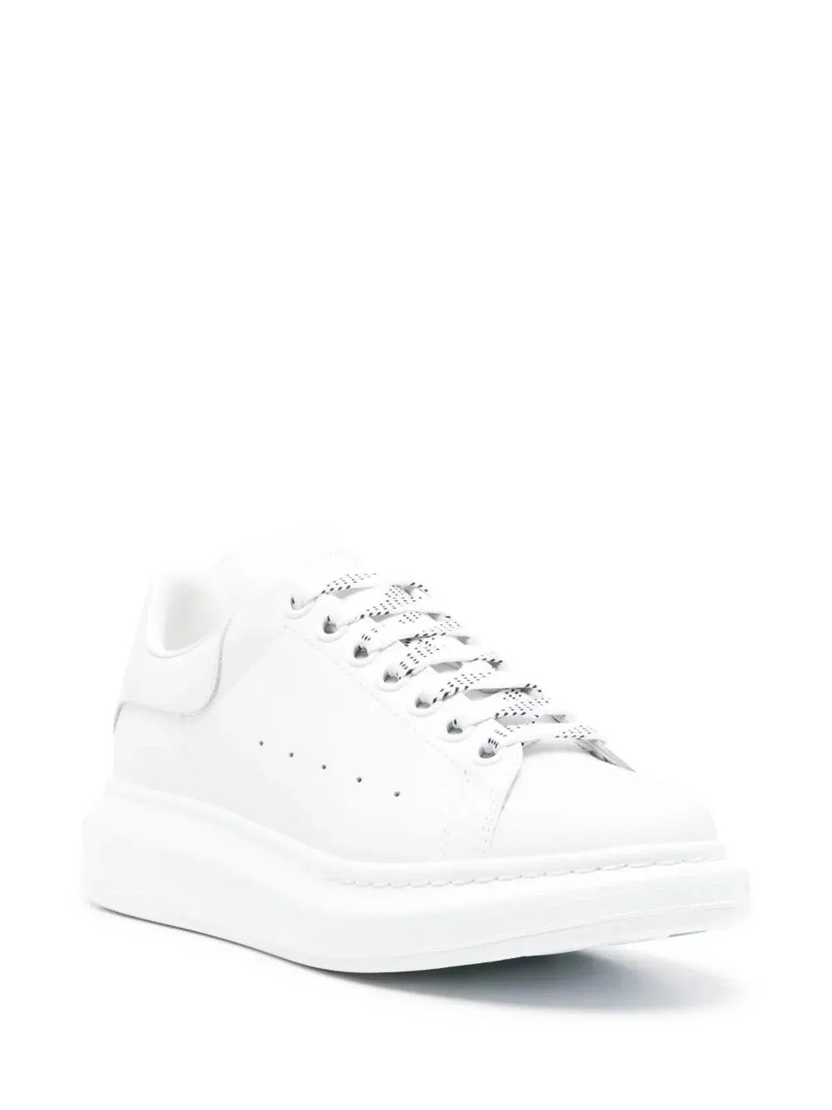 Alexander Mcqueen Leather Chunky Sneakers