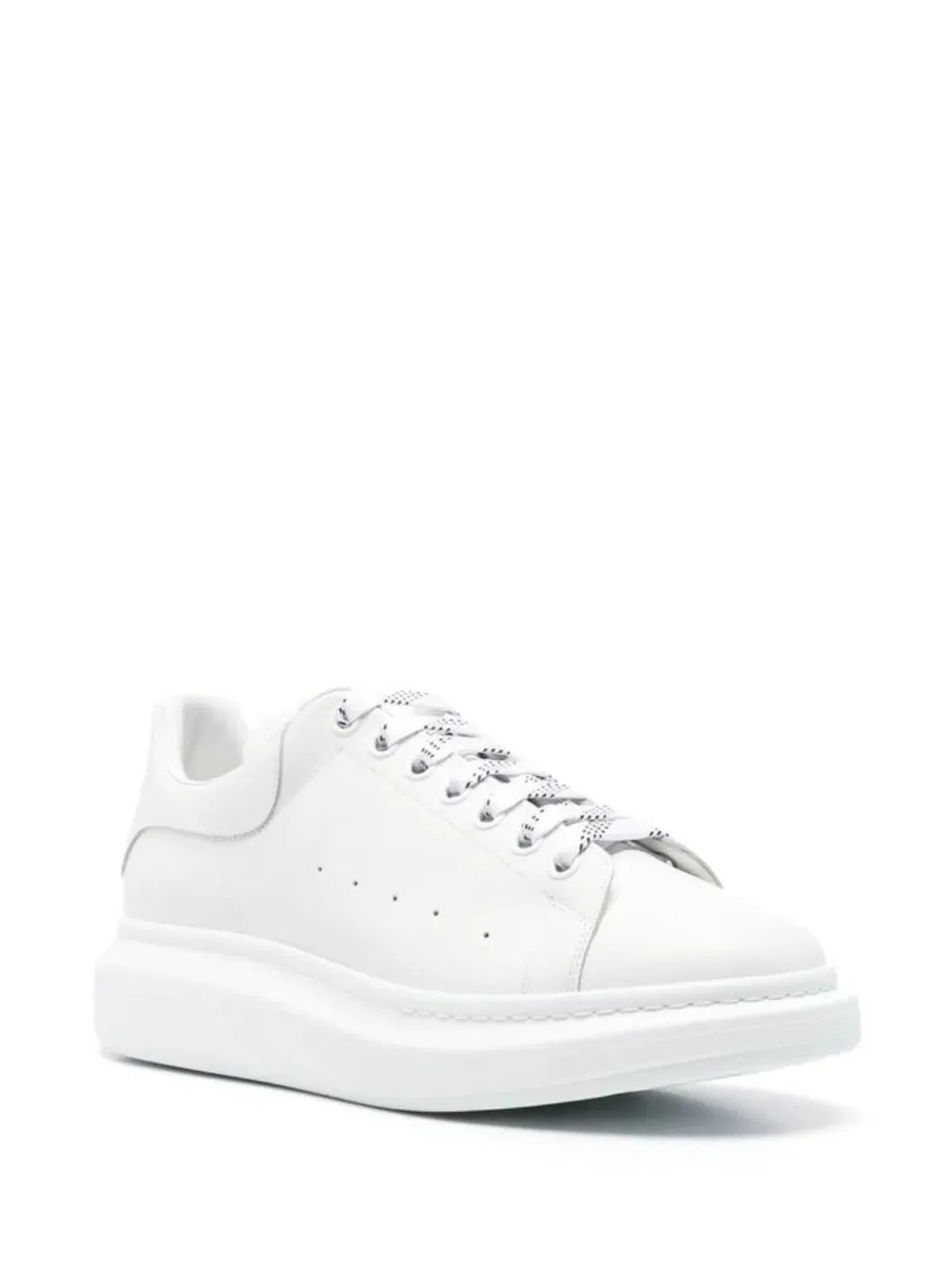 Alexander Mcqueen Leather Chunky Sneakers