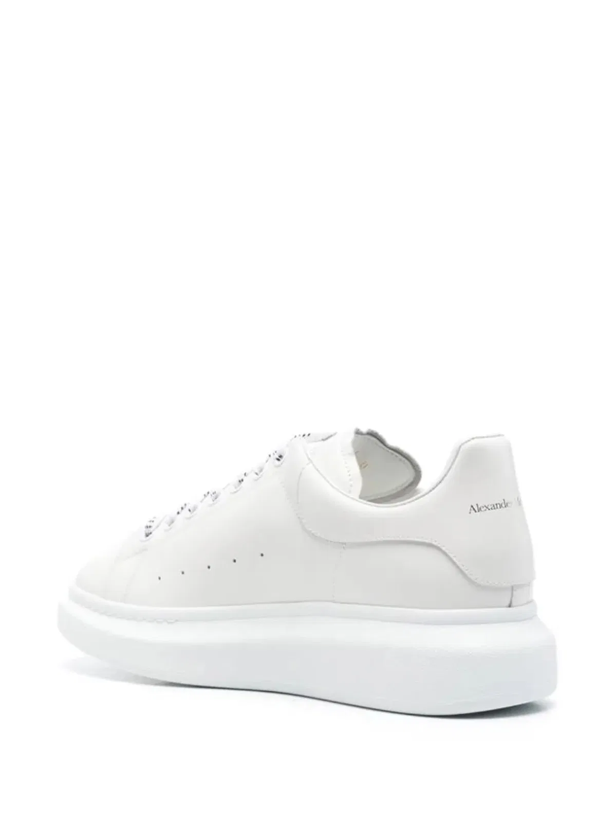 Alexander Mcqueen Leather Chunky Sneakers