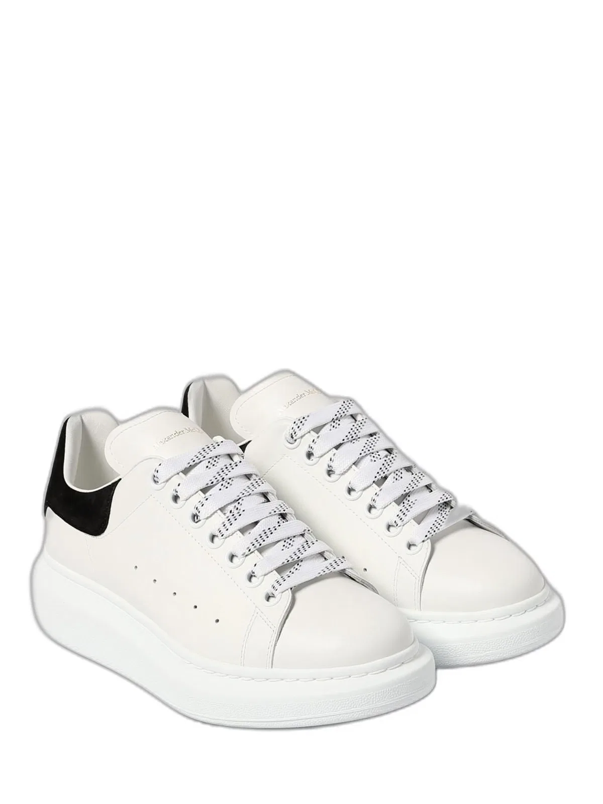 Alexander Mcqueen Leather Chunky Sneakers