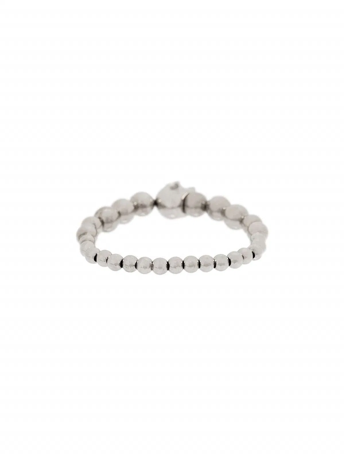 Alexander Mcqueen Silver Metal Bracelet