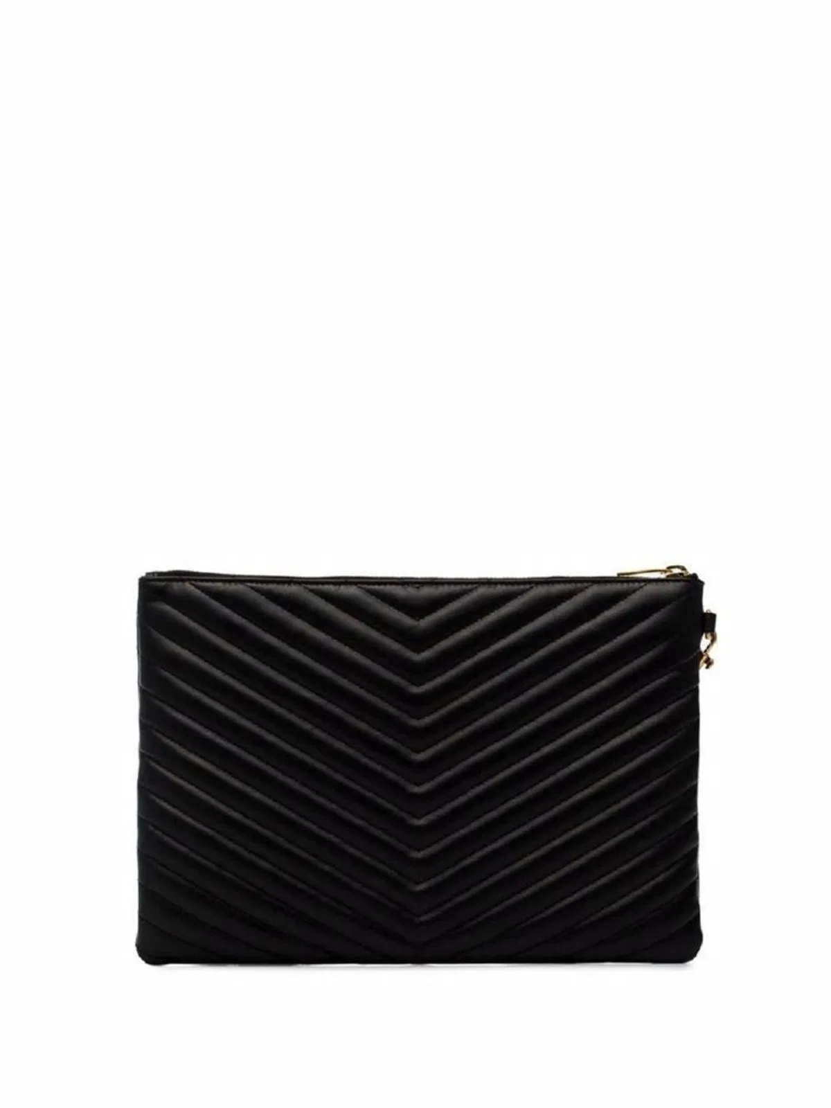 Saint Laurent Cassandre Matelassé Quilted Tablet Pouch
