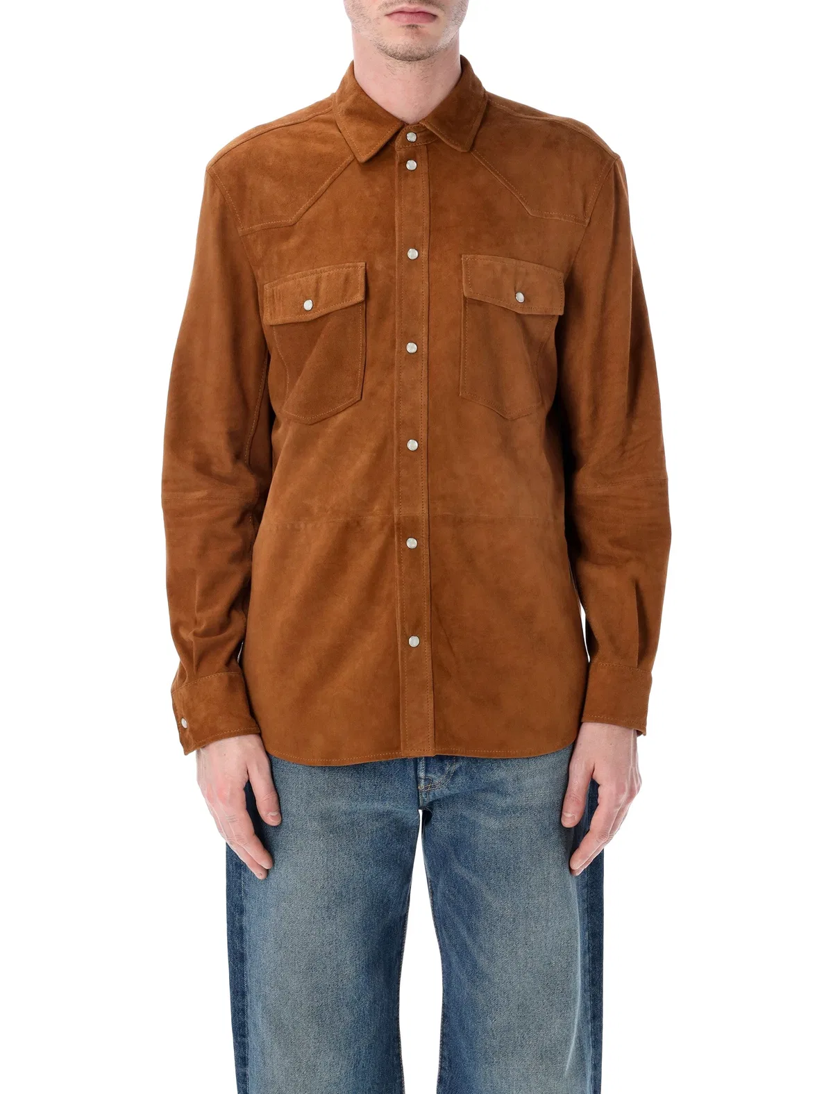 Sword 6.6.44 Suede Texan Shirt