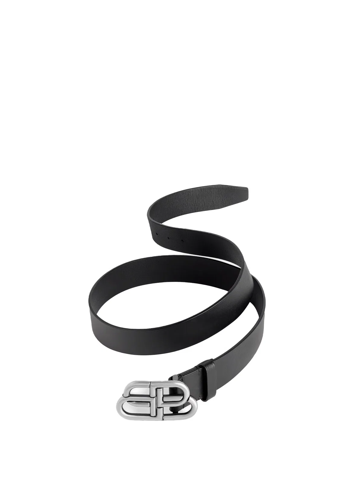 Balenciaga Large Bb Leather Belt