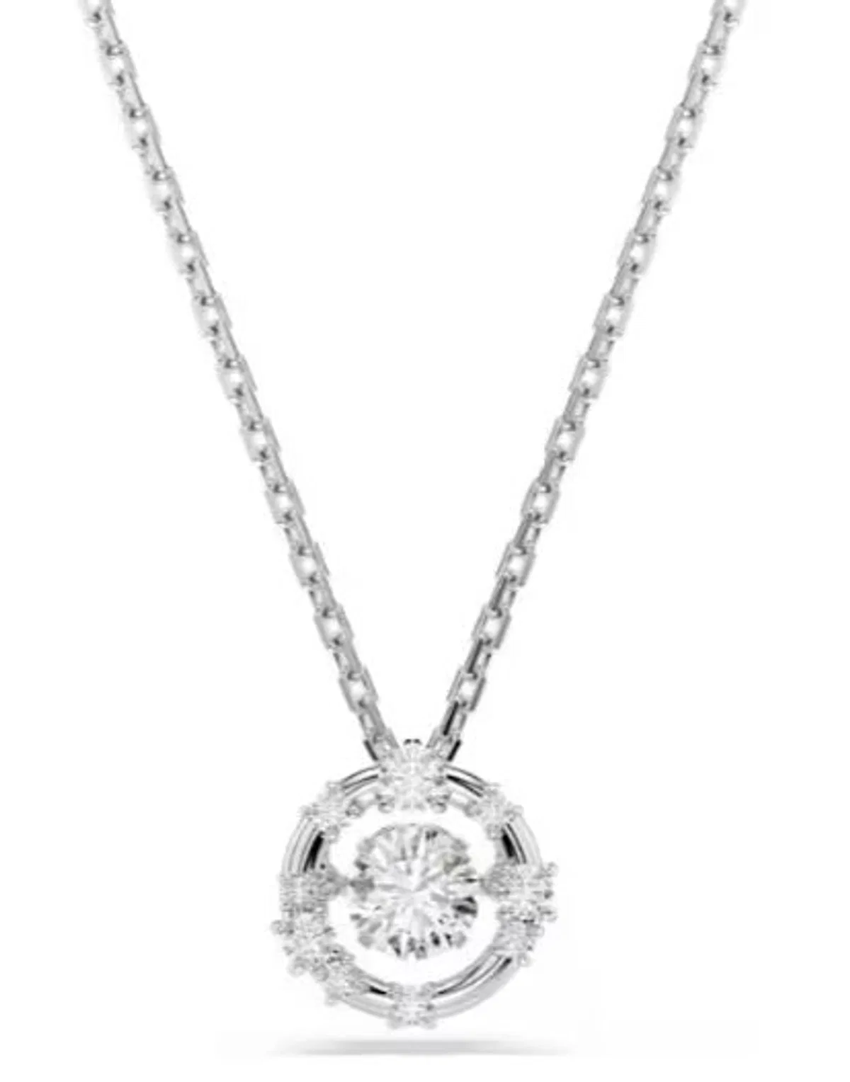 Swarovski Silver-Tone Zirconia Lobster Bijoux