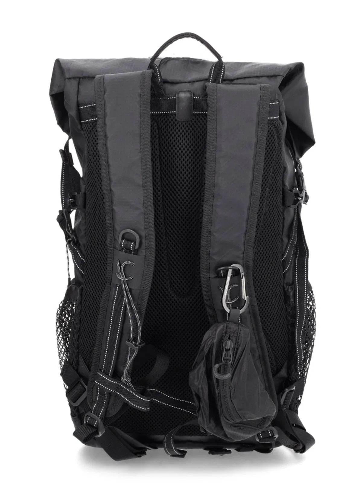 And Wander Black Polyester Backpack