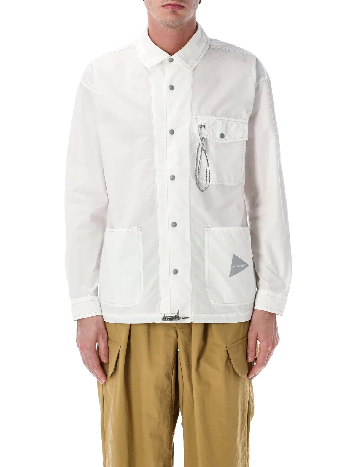 And Wander Technical Shirt Jacket