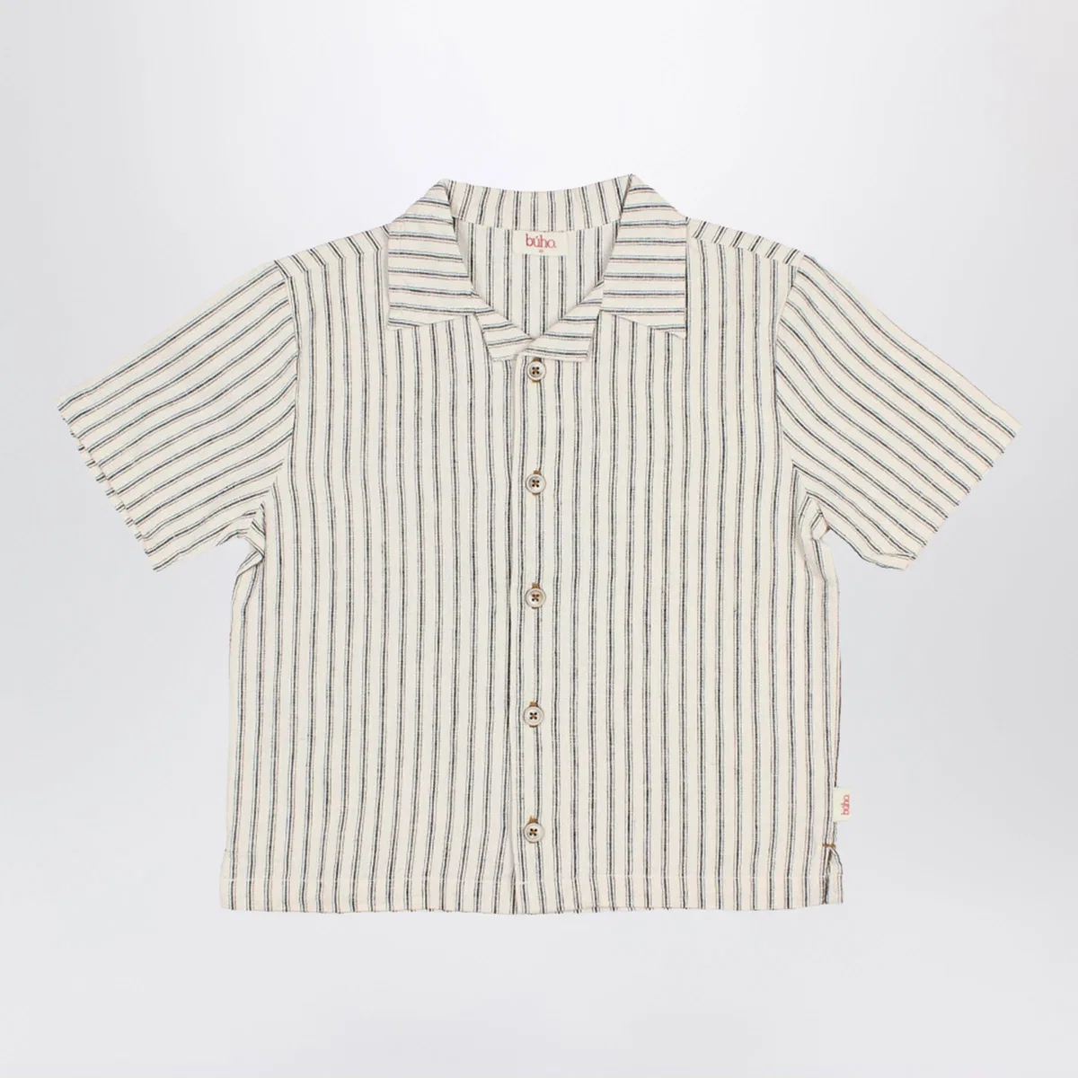 Búho Striped Linen Blend Shirt