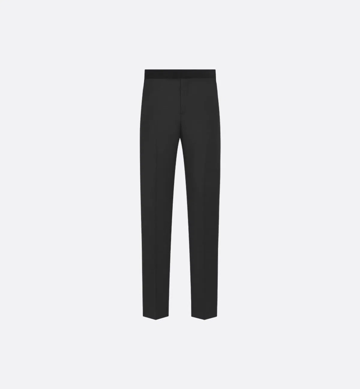 Dior Homme Black Wool Woven Pants