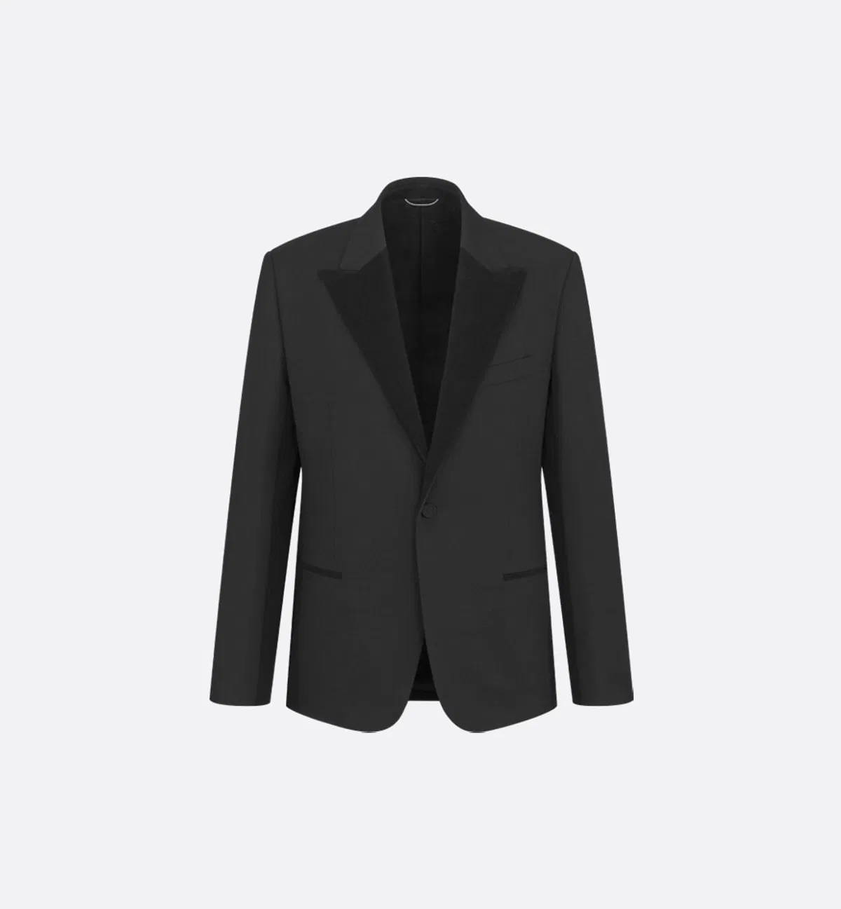 Dior Homme Black Wool Woven Jacket Blazer