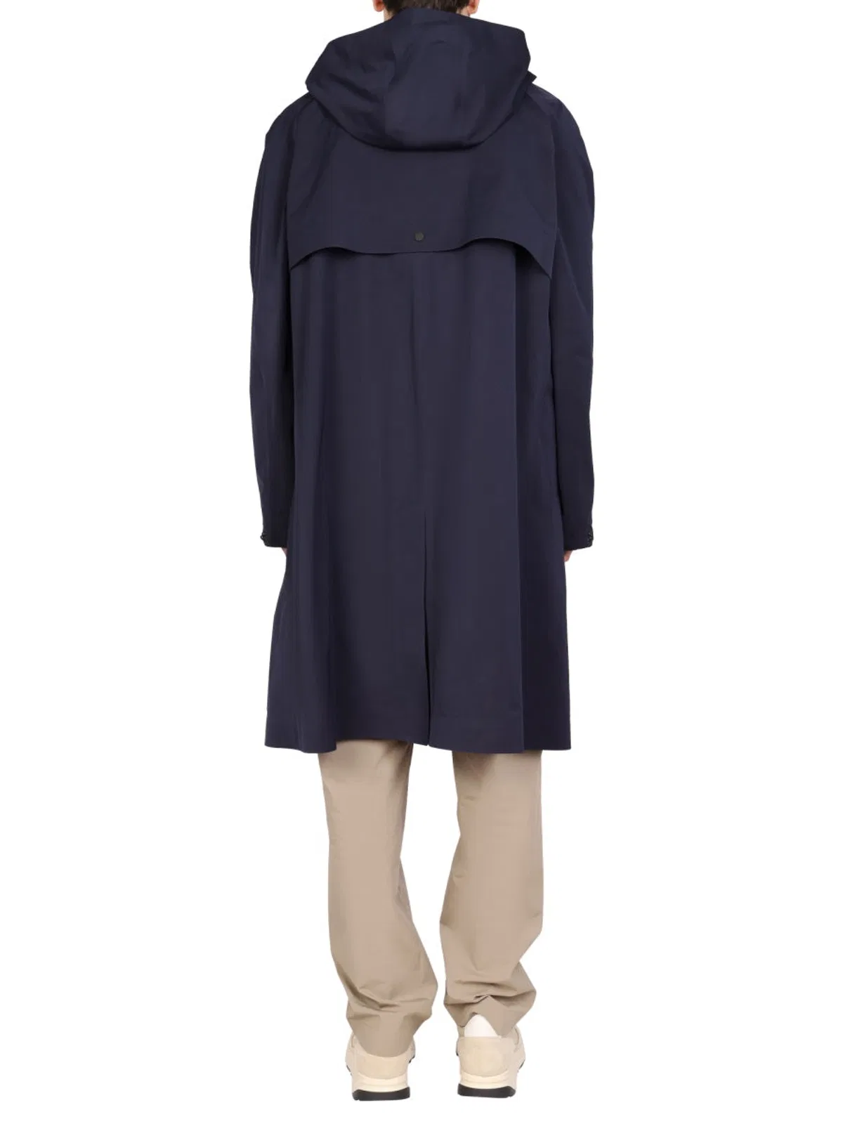 Monobi Hooded Trench Coat