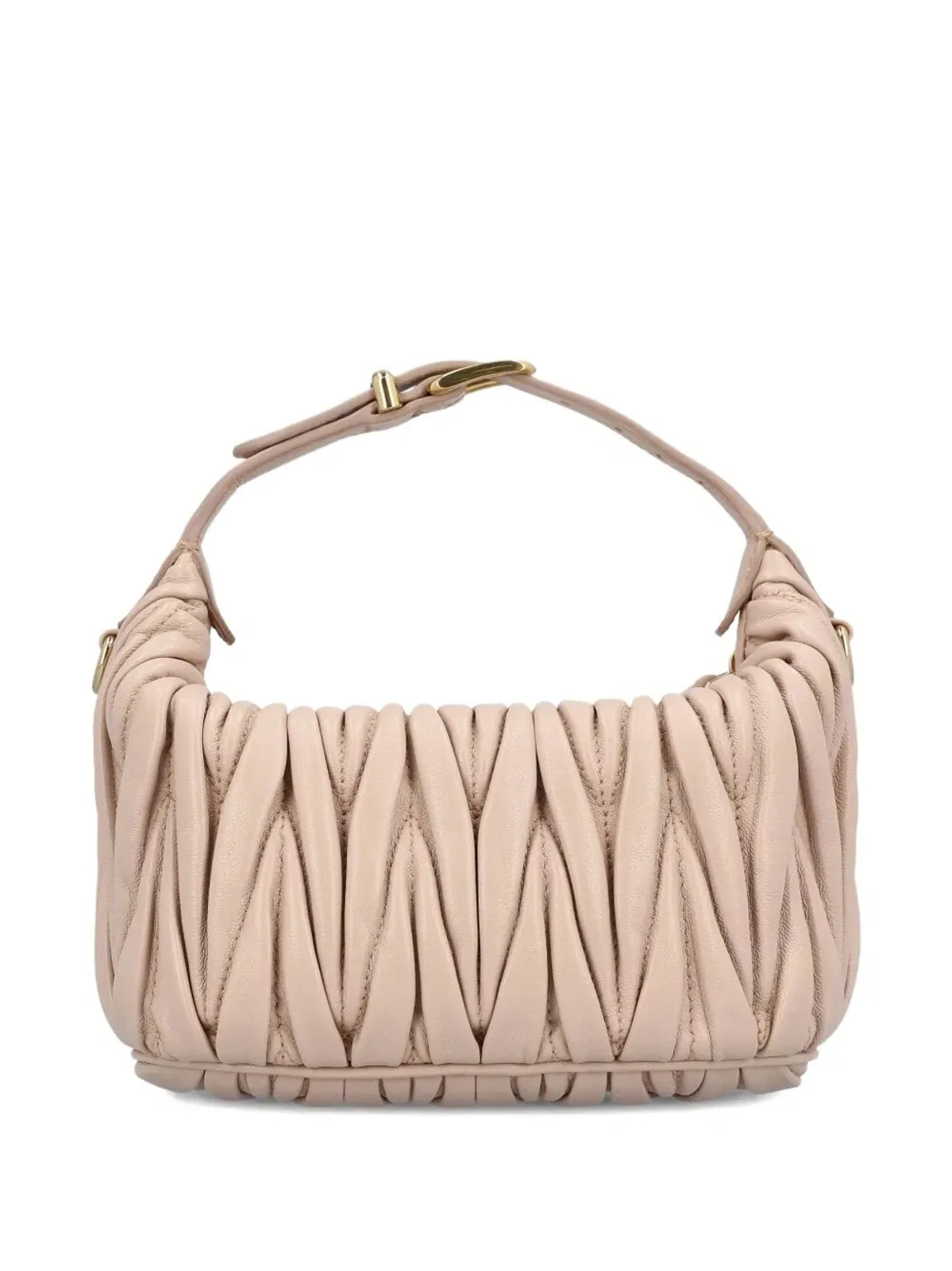Miu Miu Matelassé Nappa Leather Pouch