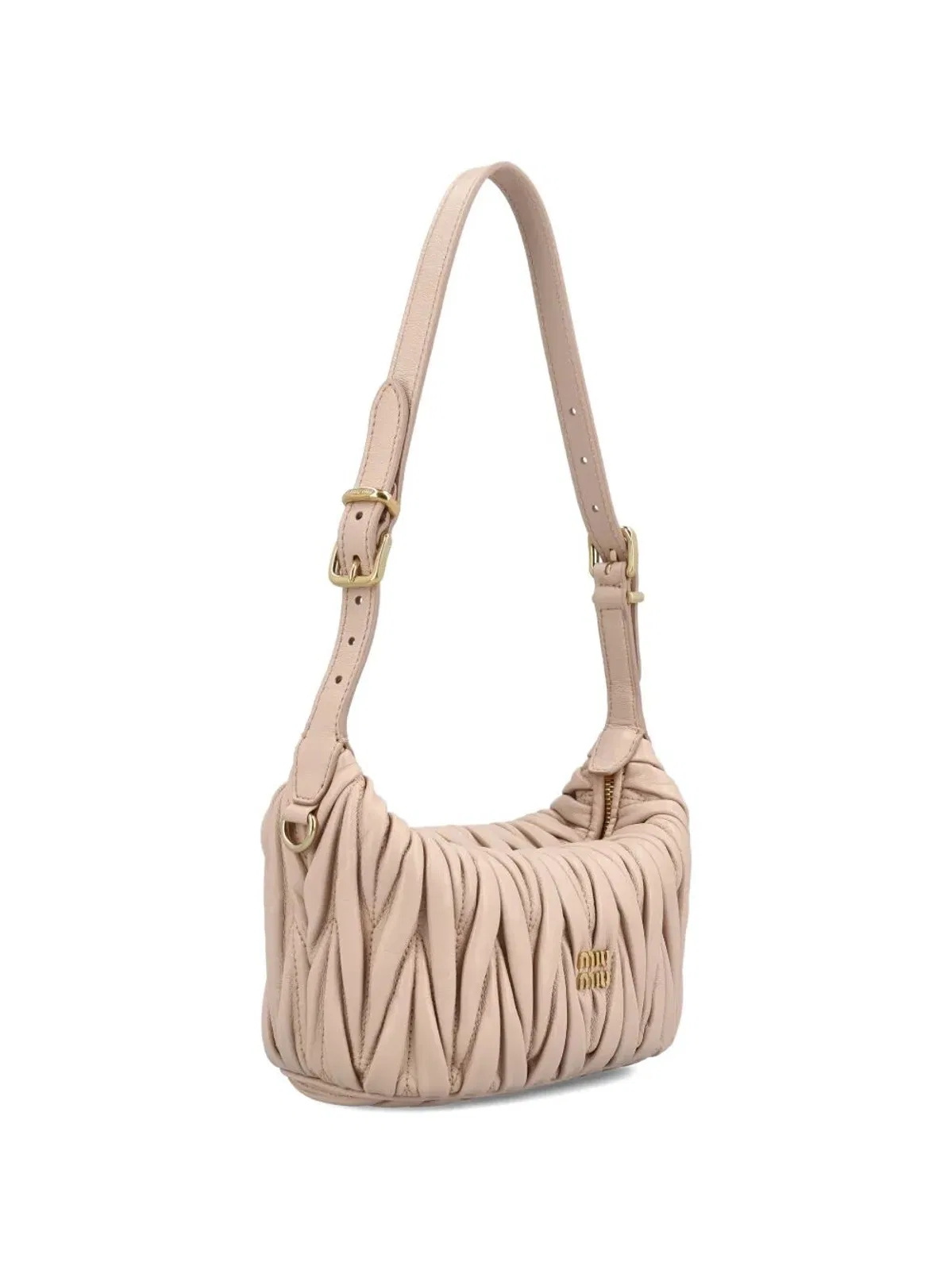 Miu Miu Matelassé Nappa Leather Pouch