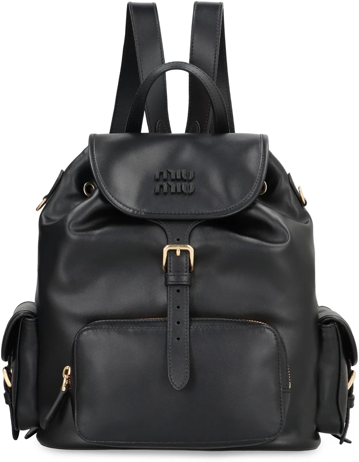 Miu Miu Large Leather Backpack