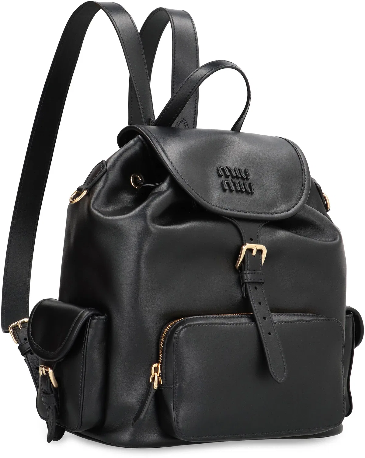 Miu Miu Large Leather Backpack
