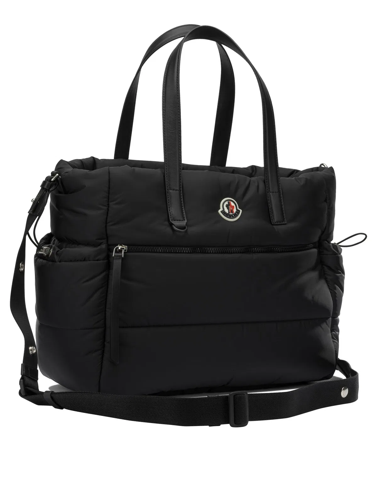 Moncler Kids Black Polyamide Crossbody Bag