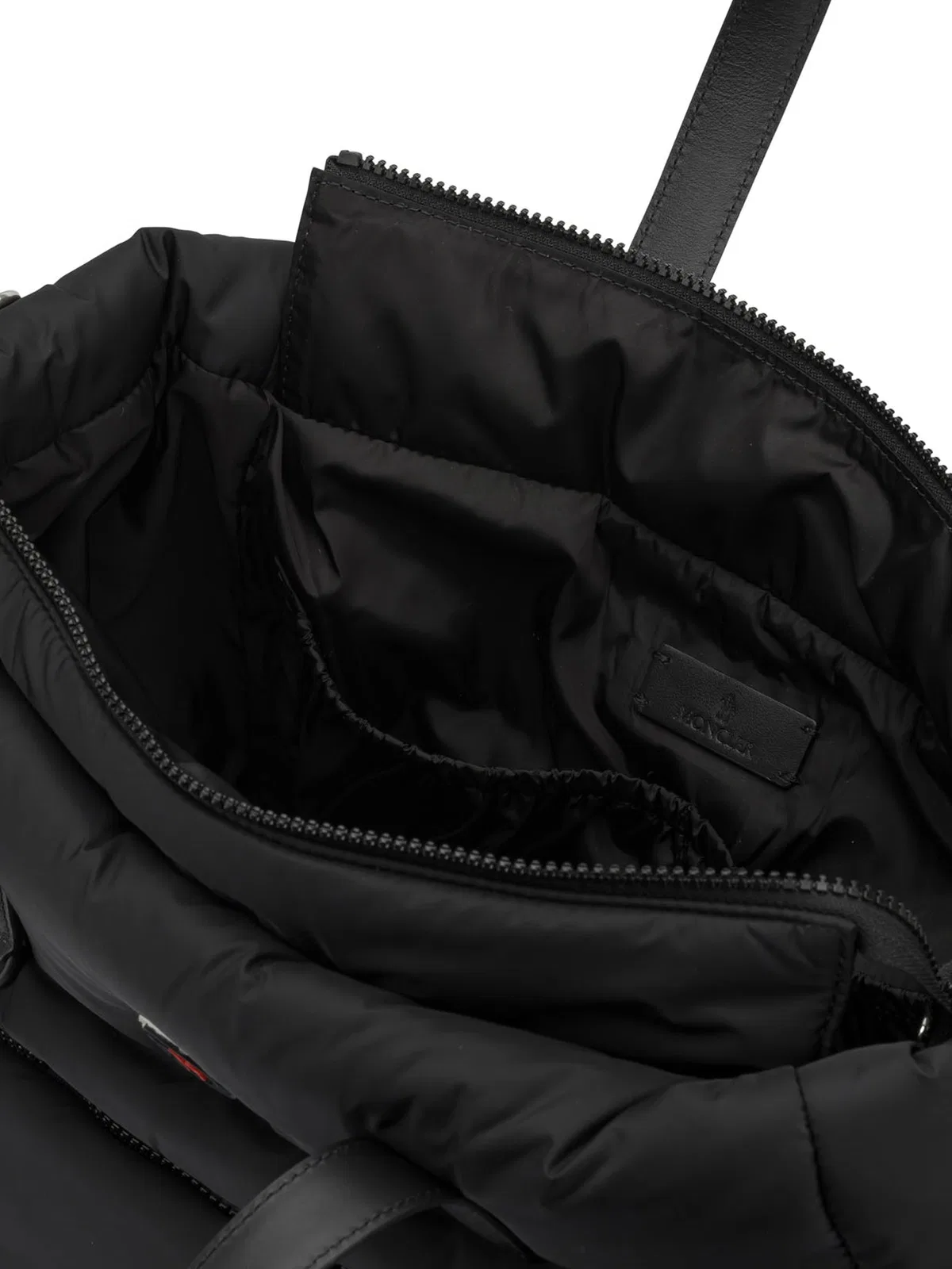 Moncler Kids Black Polyamide Crossbody Bag