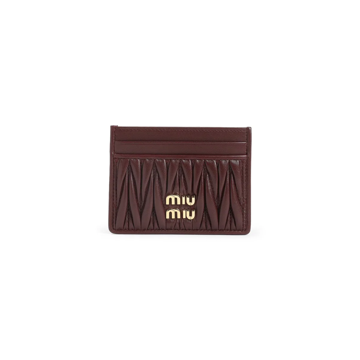 Miu Miu Lamb Leather Cardholder