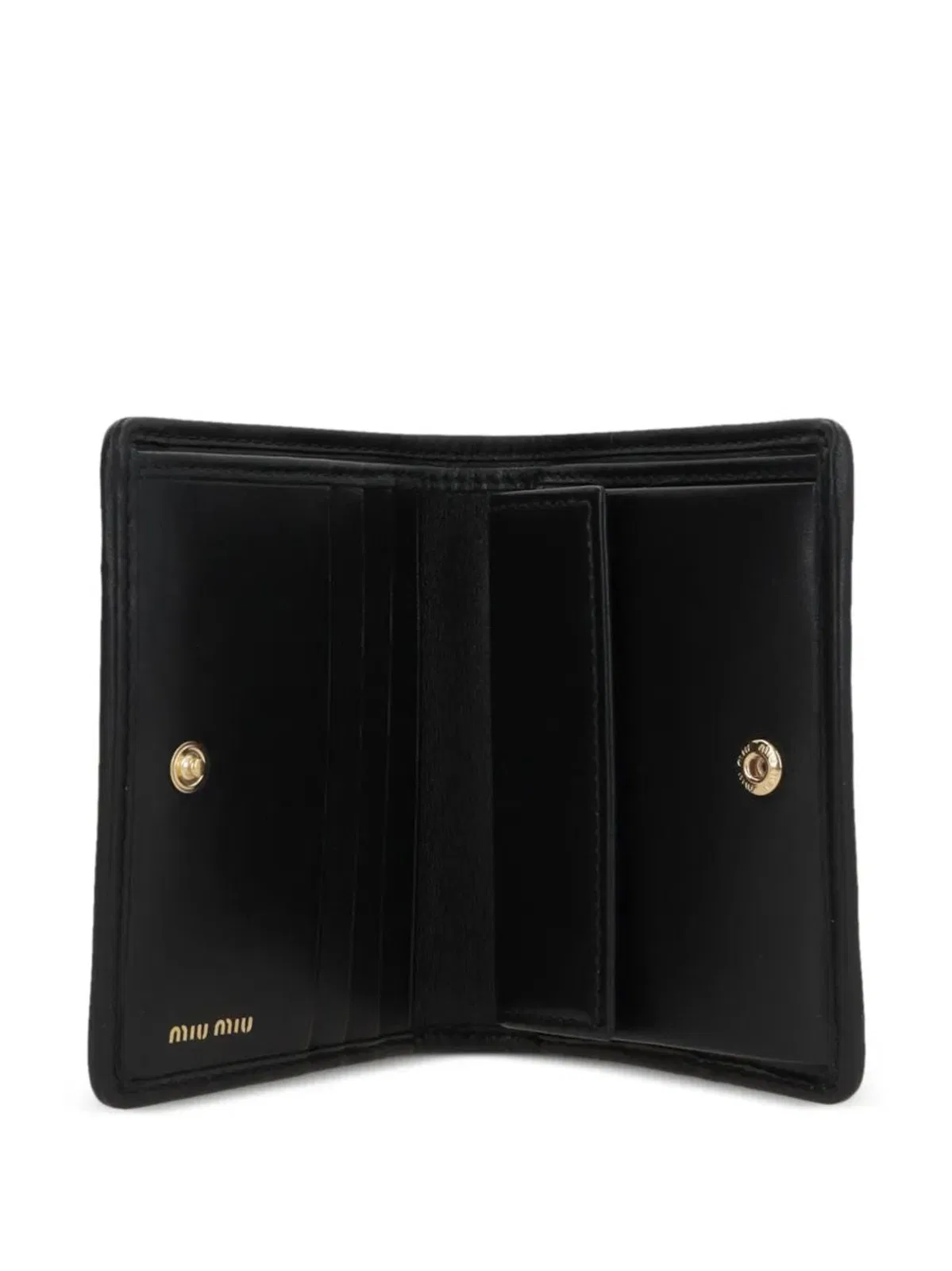 Miu Miu Small Matelassé Nappa Leather Wallet