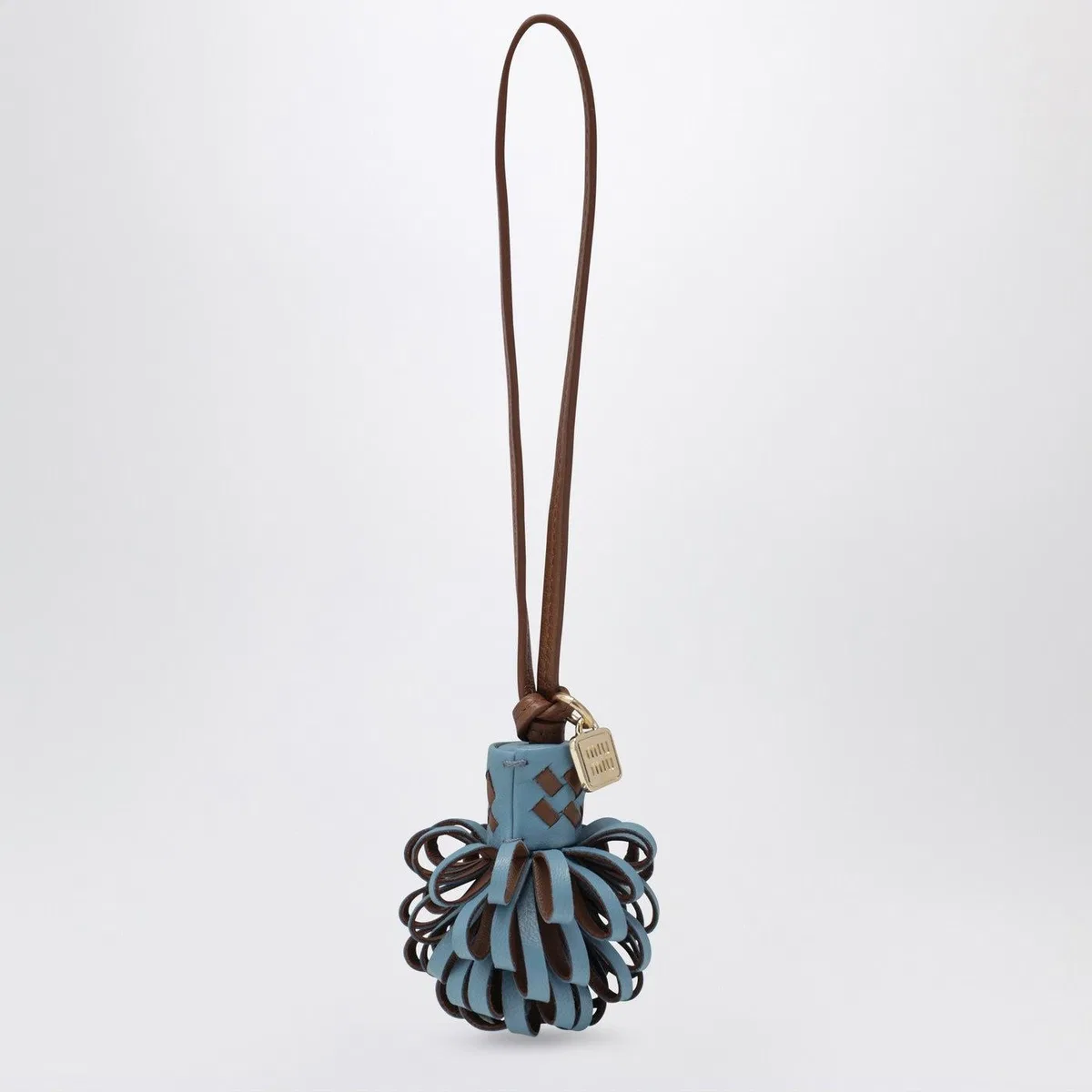 Miu Miu Blue/Brown Nappa Leather Charm