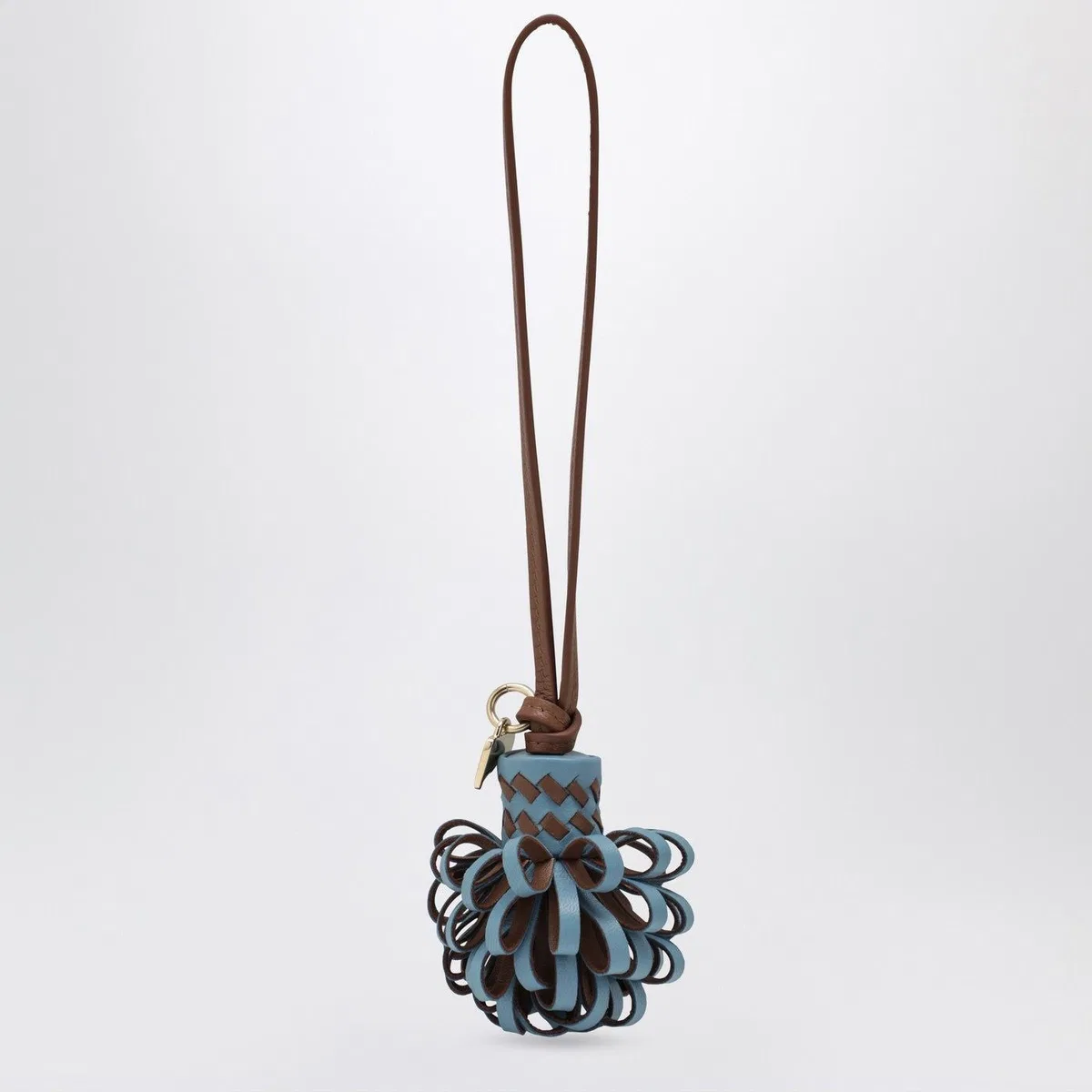 Miu Miu Blue/Brown Nappa Leather Charm