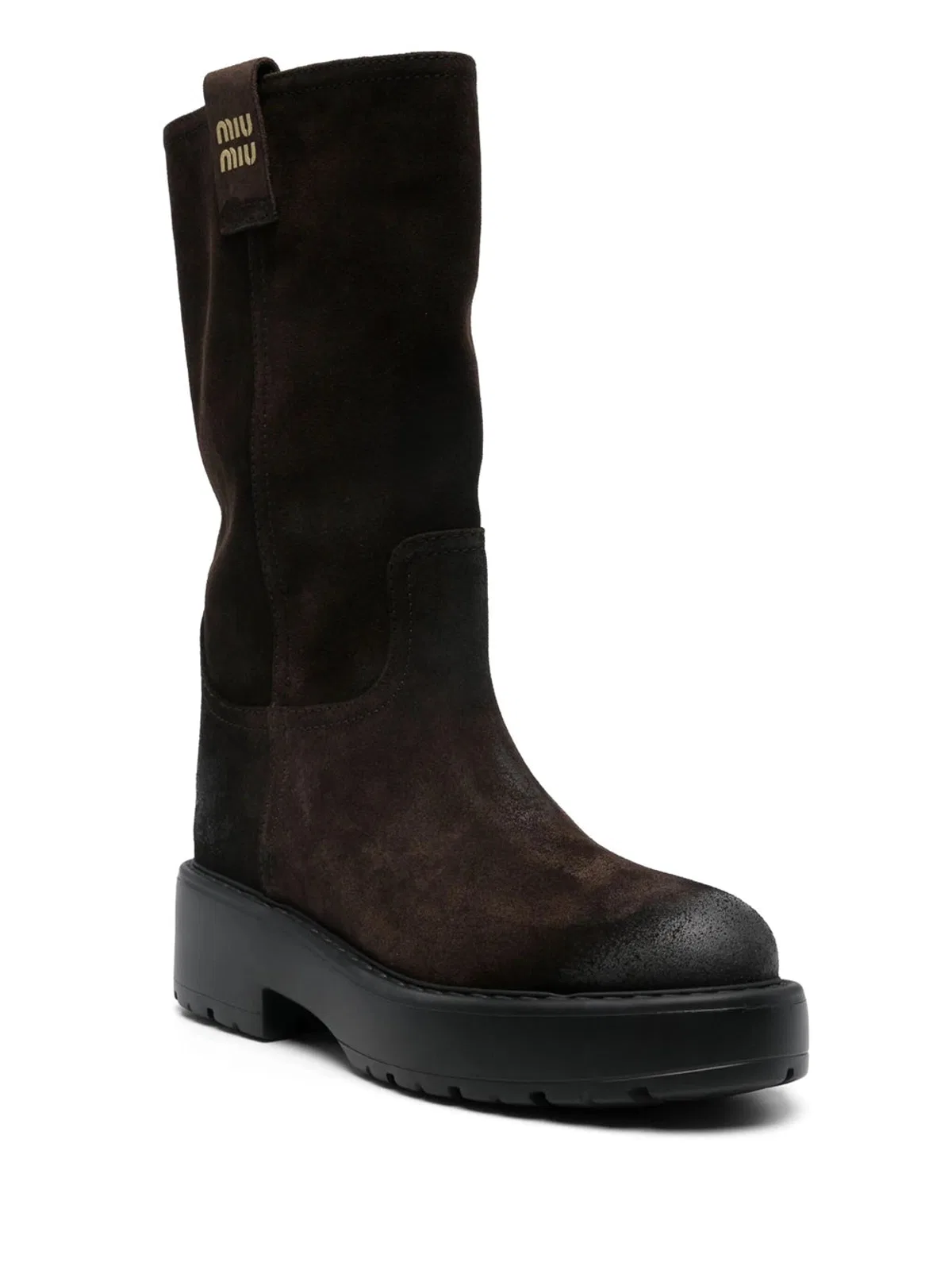 Miu Miu Suede Boots