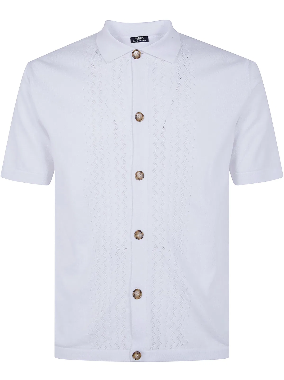 Barba Napoli Cotton Drawn Shirt