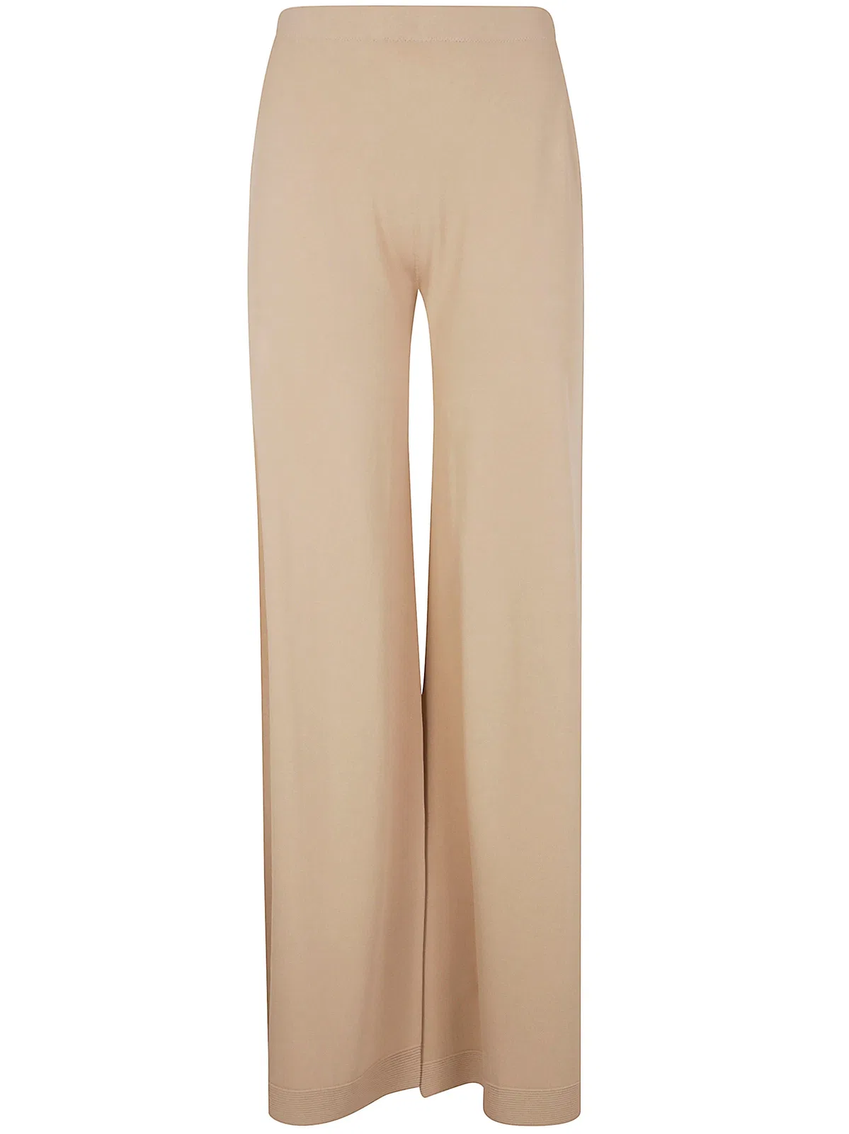 D.Exterior Viscose Long Wide Trousers