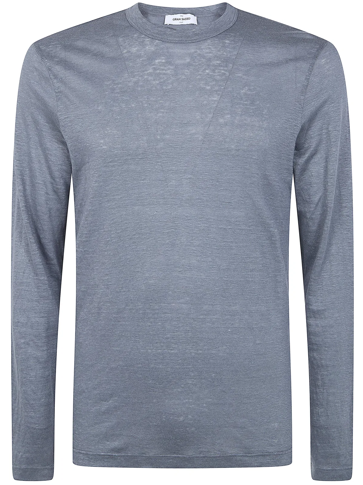 Gran Sasso Logo Print Long Sleeves T-Shirt