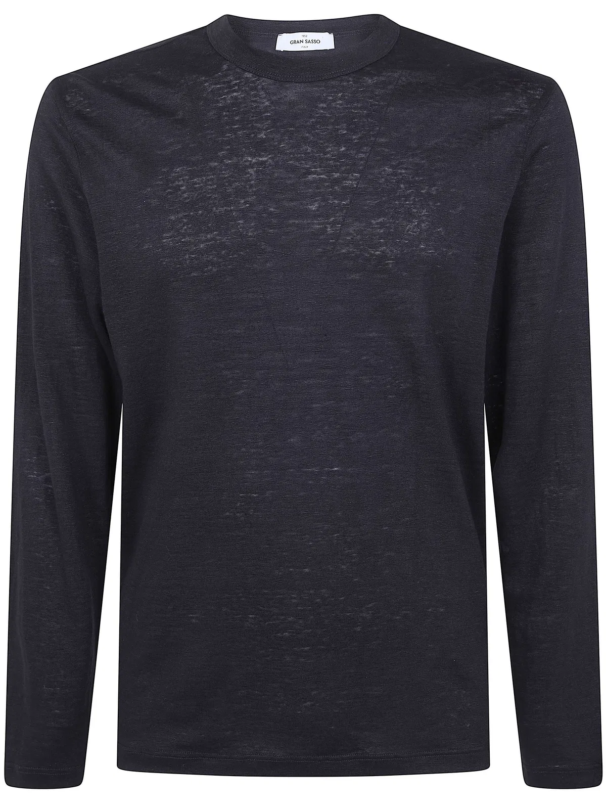 Gran Sasso Logo Print Long Sleeves T-Shirt