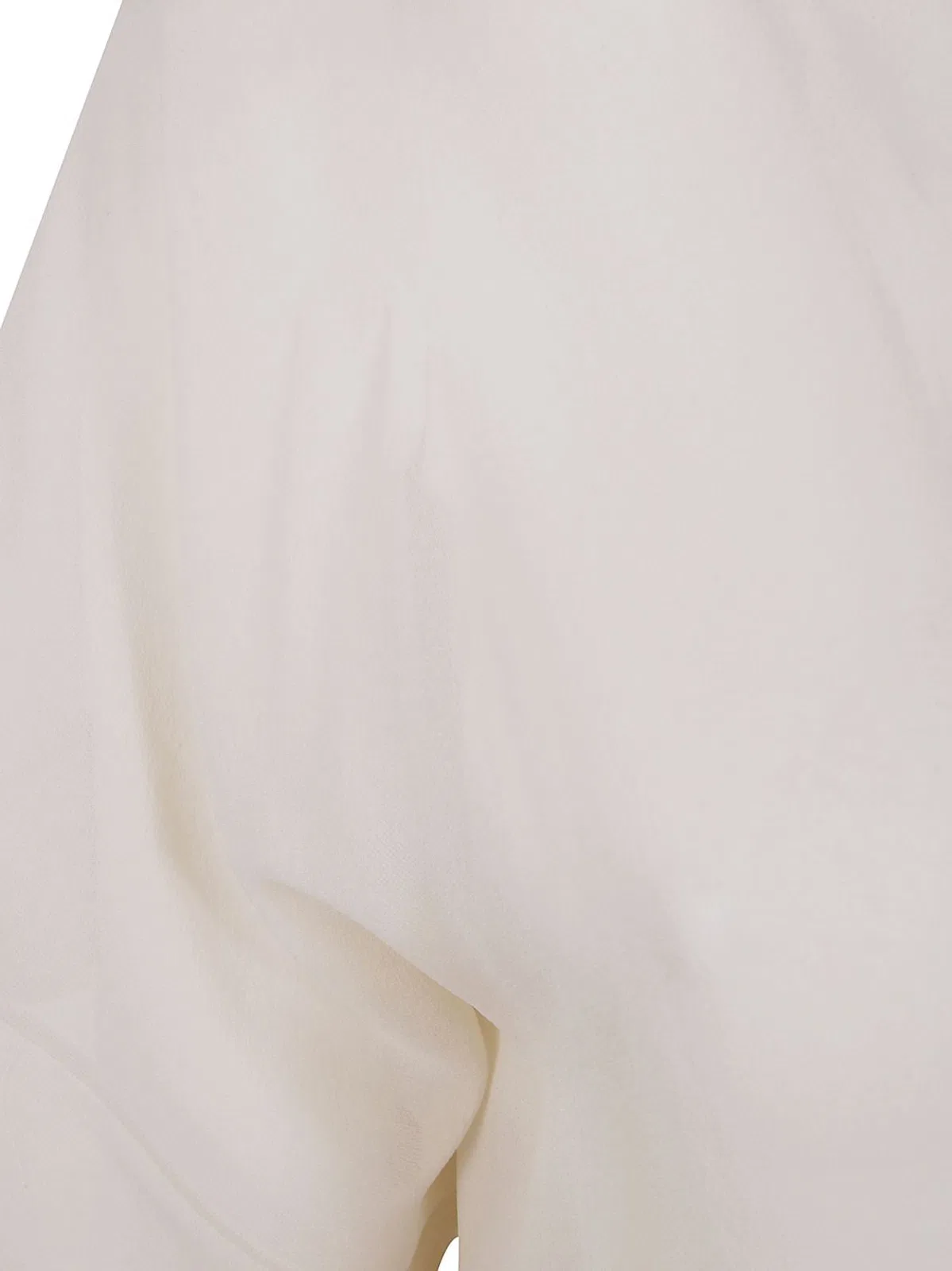 D.Exterior Silk Georgette Raincoat