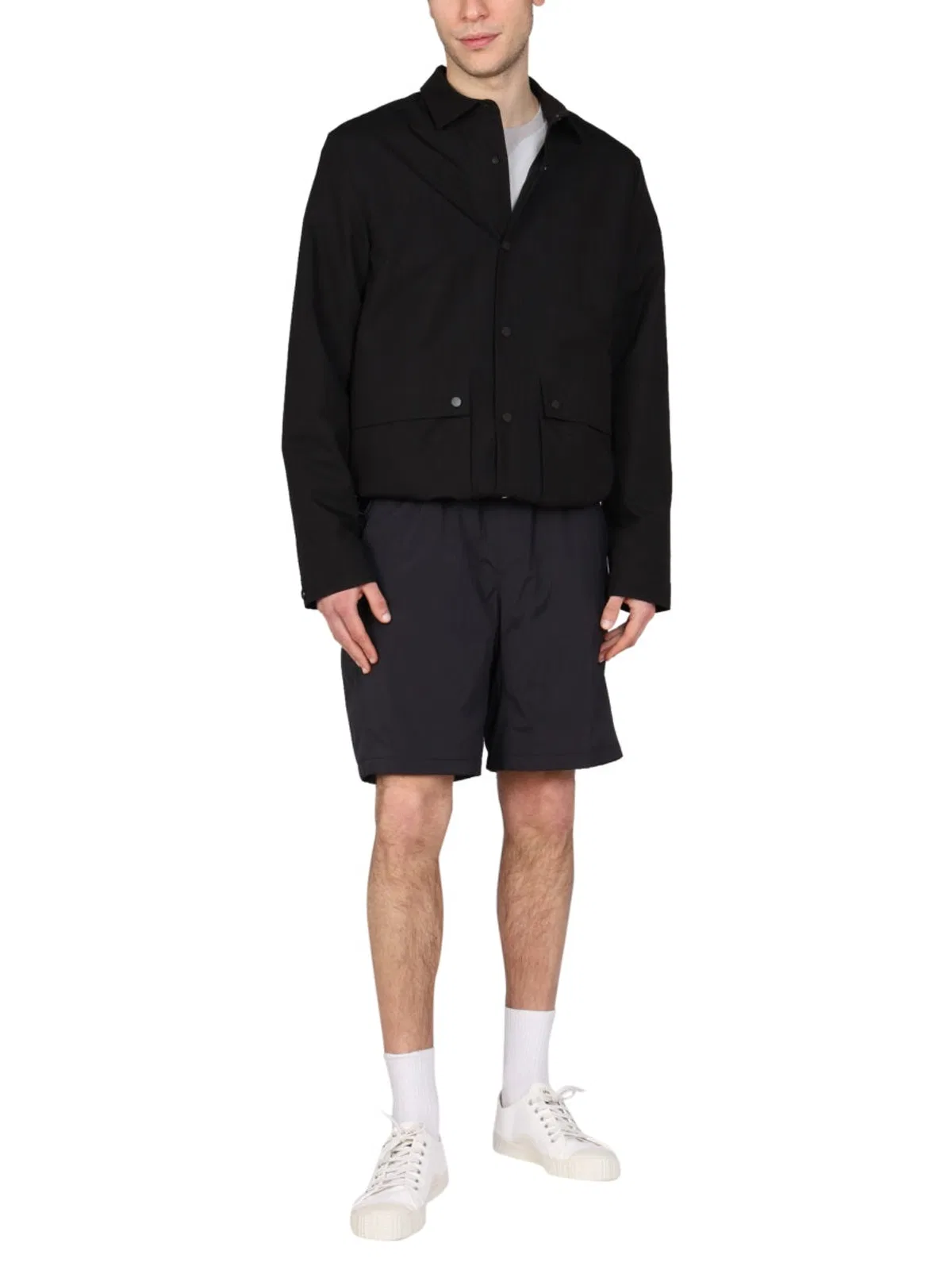 Monobi Cotton And Nylon Jacket