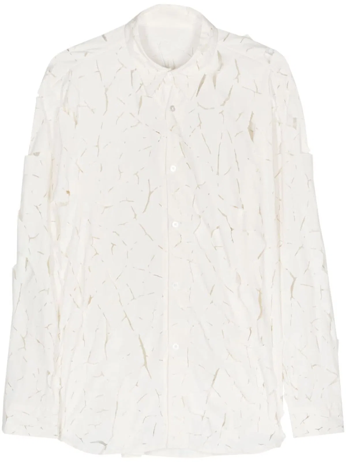 Post Archive Faction (PAF) Cut-Out Detail Nylon Shirt