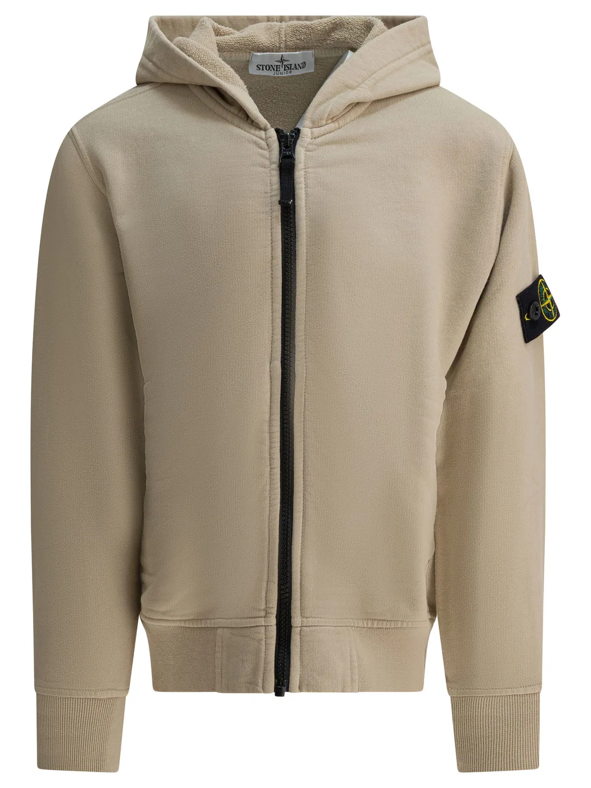 Stone Island Kids Beige Cotton Sweatshirt